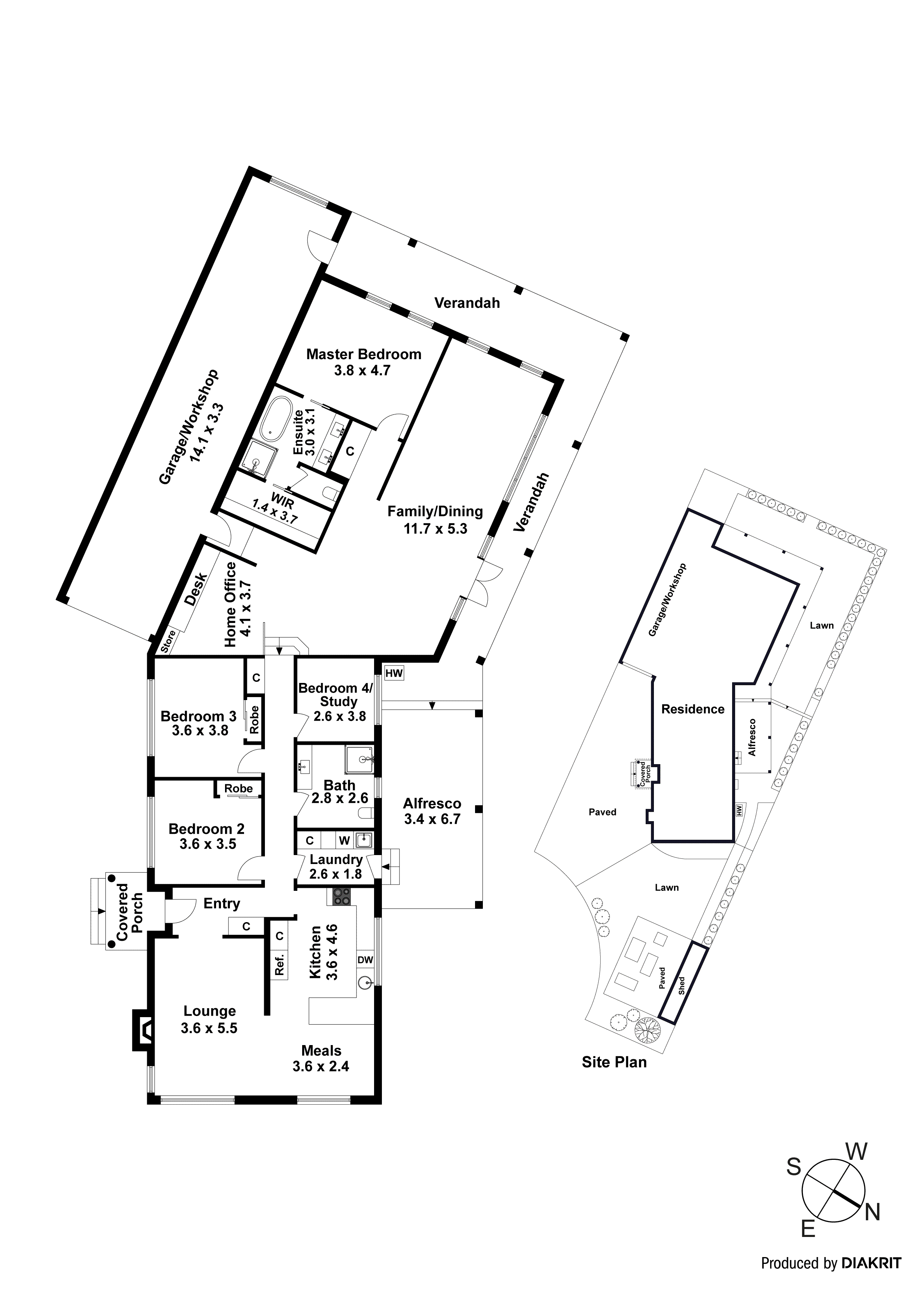 4 Barry Court, Scoresby VIC 3179 - Floorplan