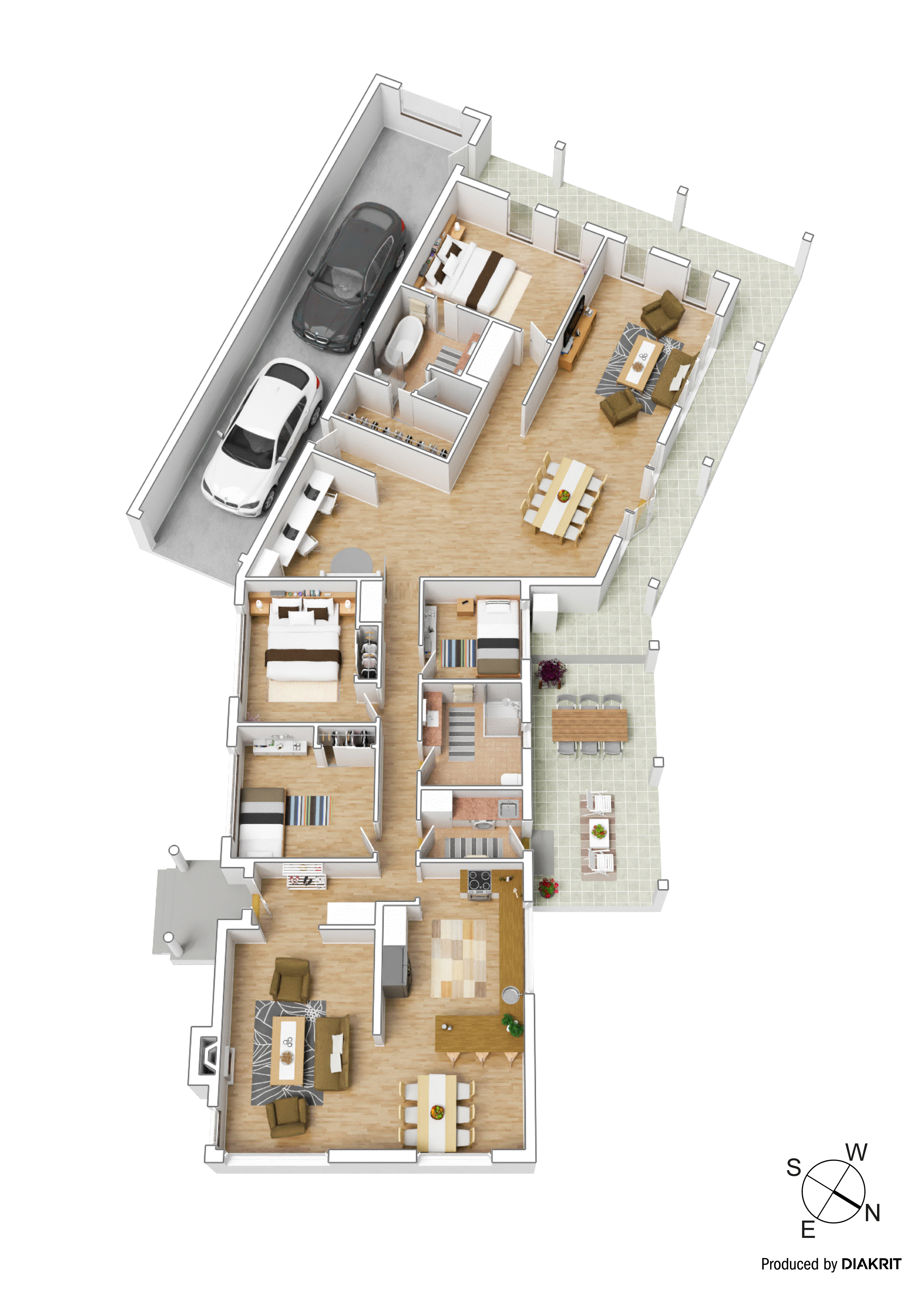 4 Barry Court, Scoresby VIC 3179 - Floorplan