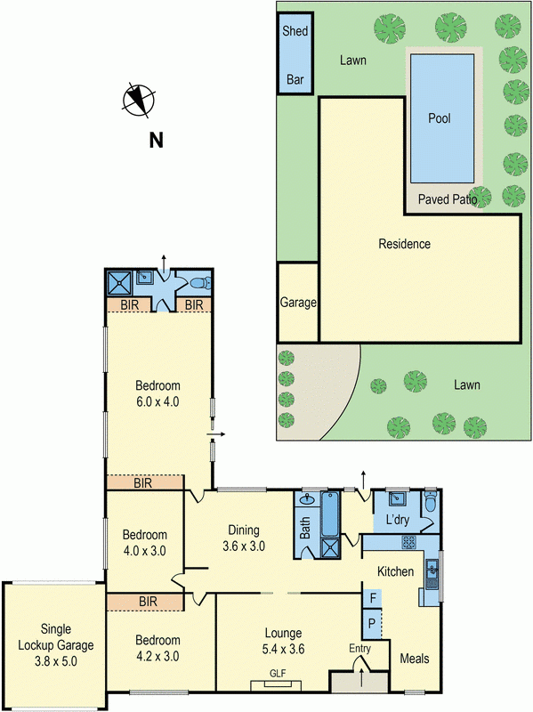 4 Bayliss Street, CHELTENHAM VIC 3192 - Floorplan