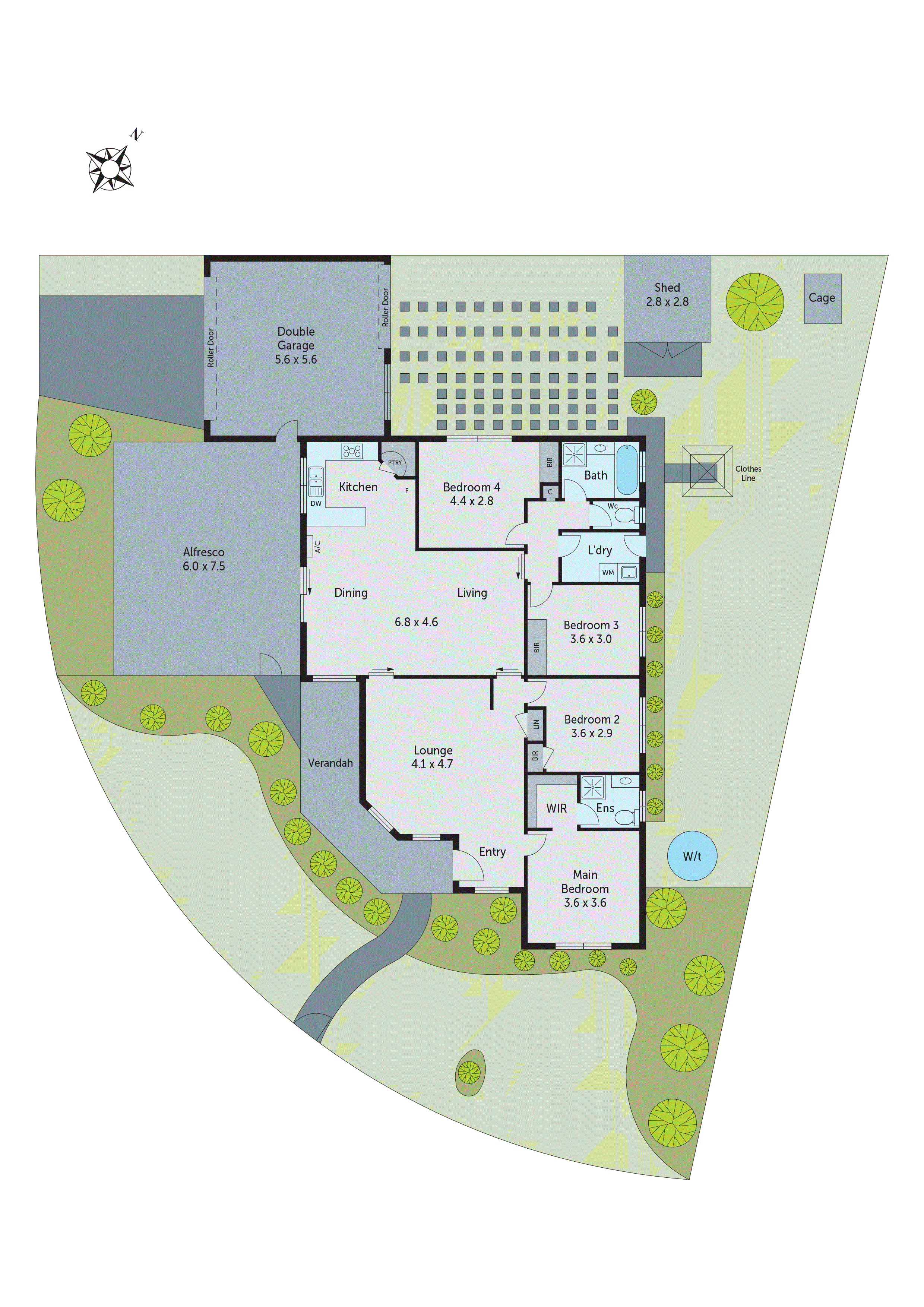 4 Belkan Court, St Albans Park VIC 3219 - Floorplan