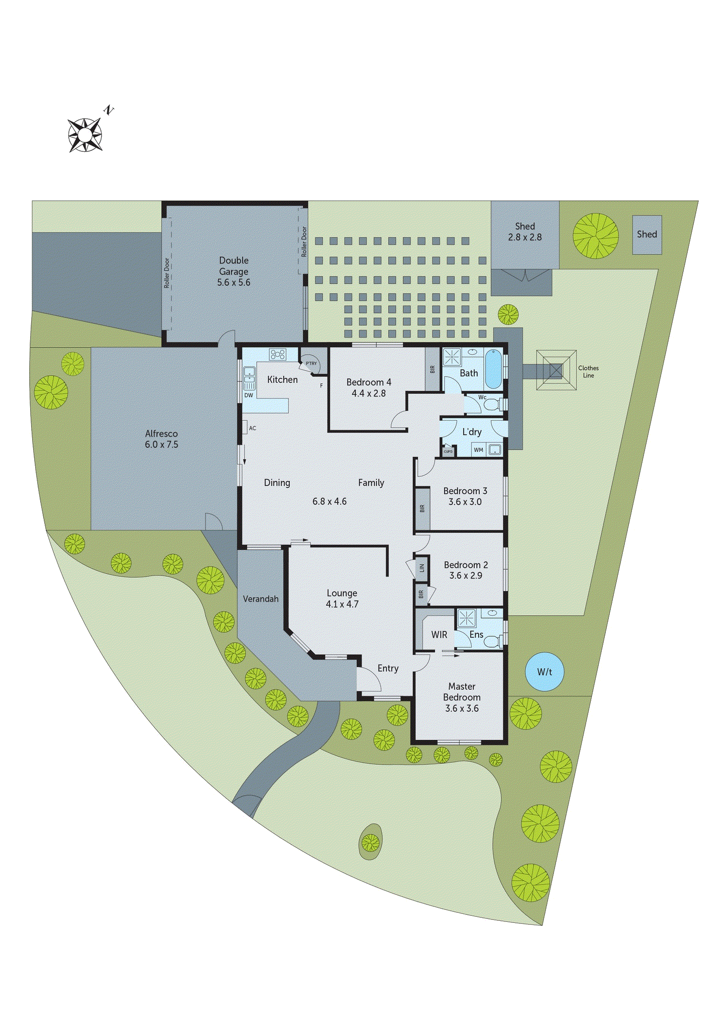 4 Belkan Court, St Albans Park VIC 3219 - Floorplan