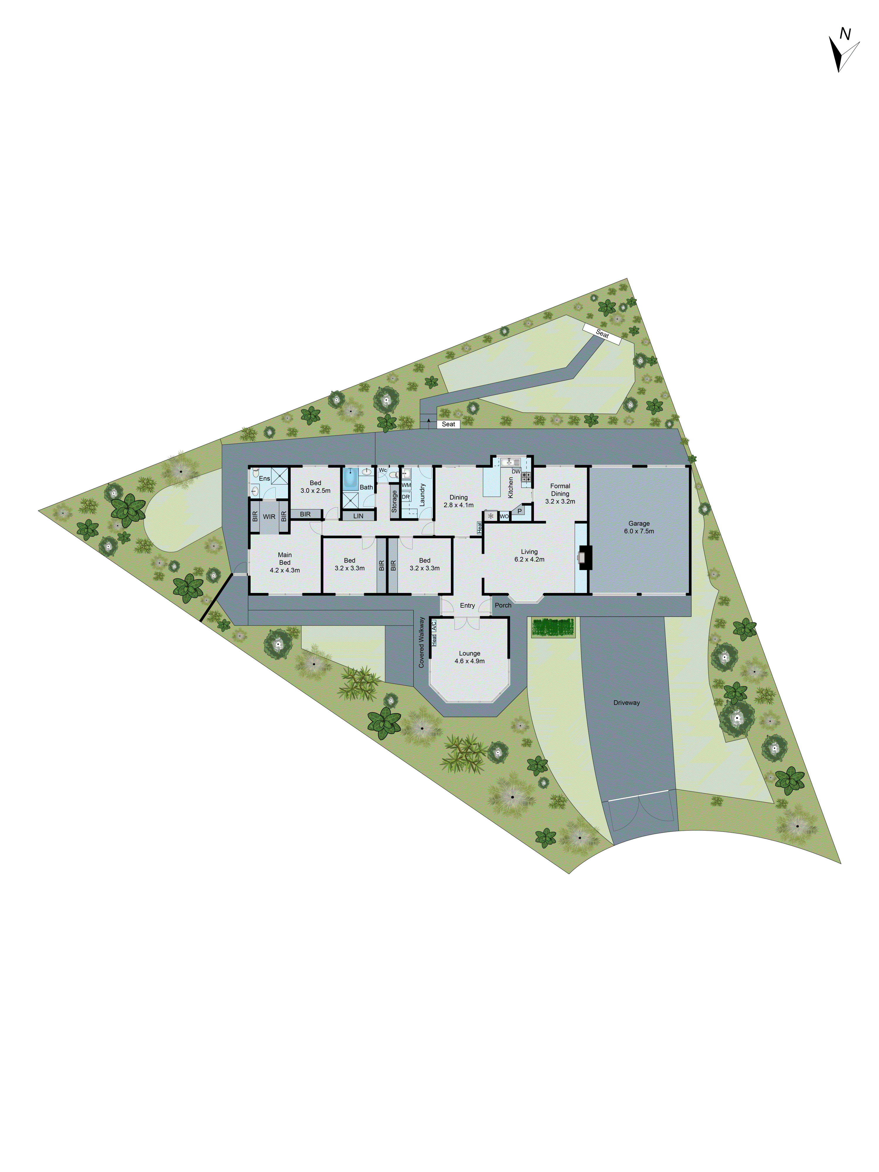 4 Bellini Court, Grovedale VIC 3216 - Floorplan