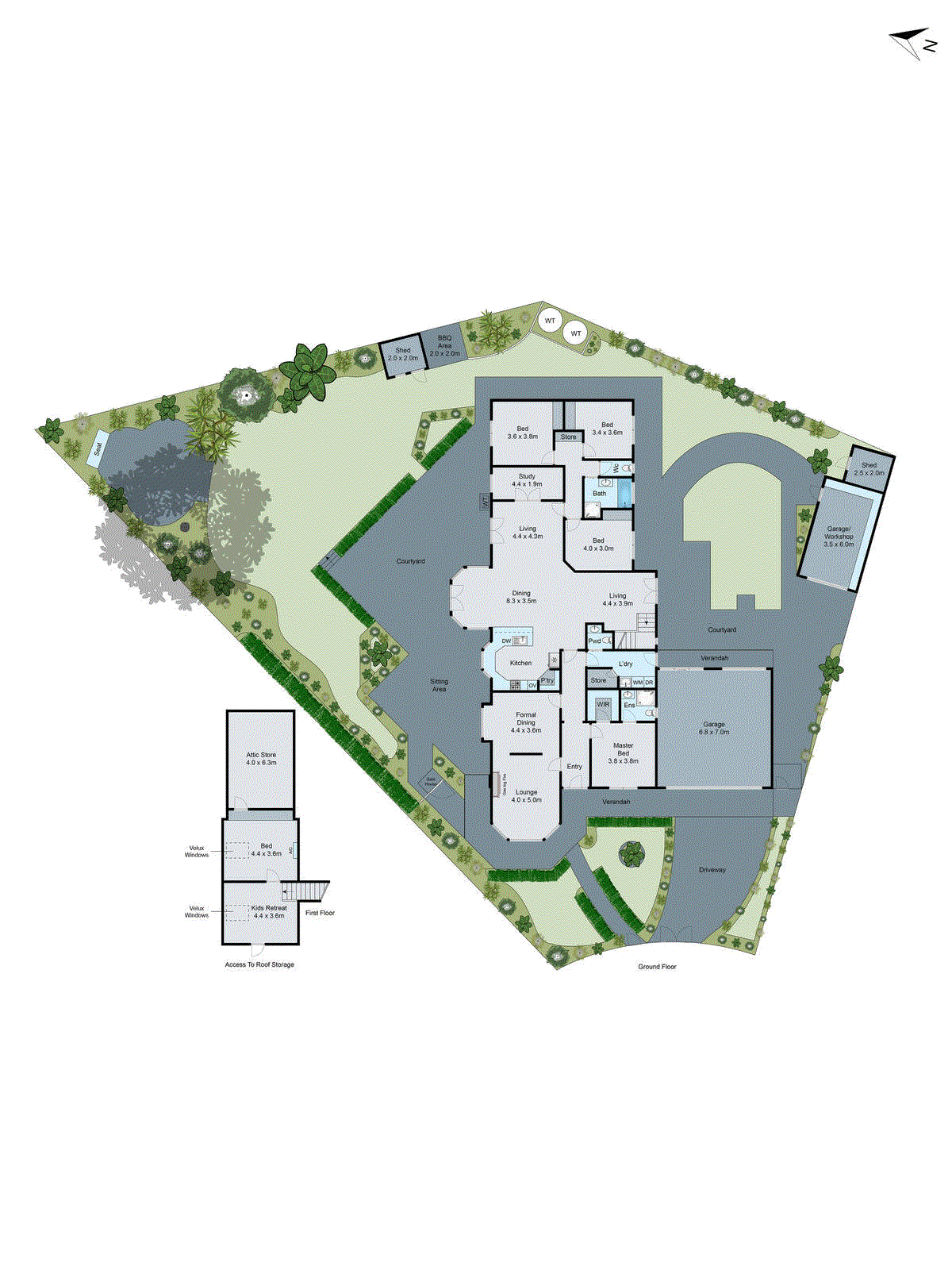 4 Belvedere Court, Highton VIC 3216 - Floorplan