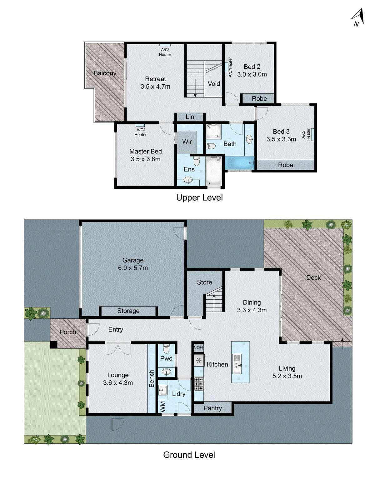 4 Benslow Place, Manifold Heights VIC 3218 - Floorplan