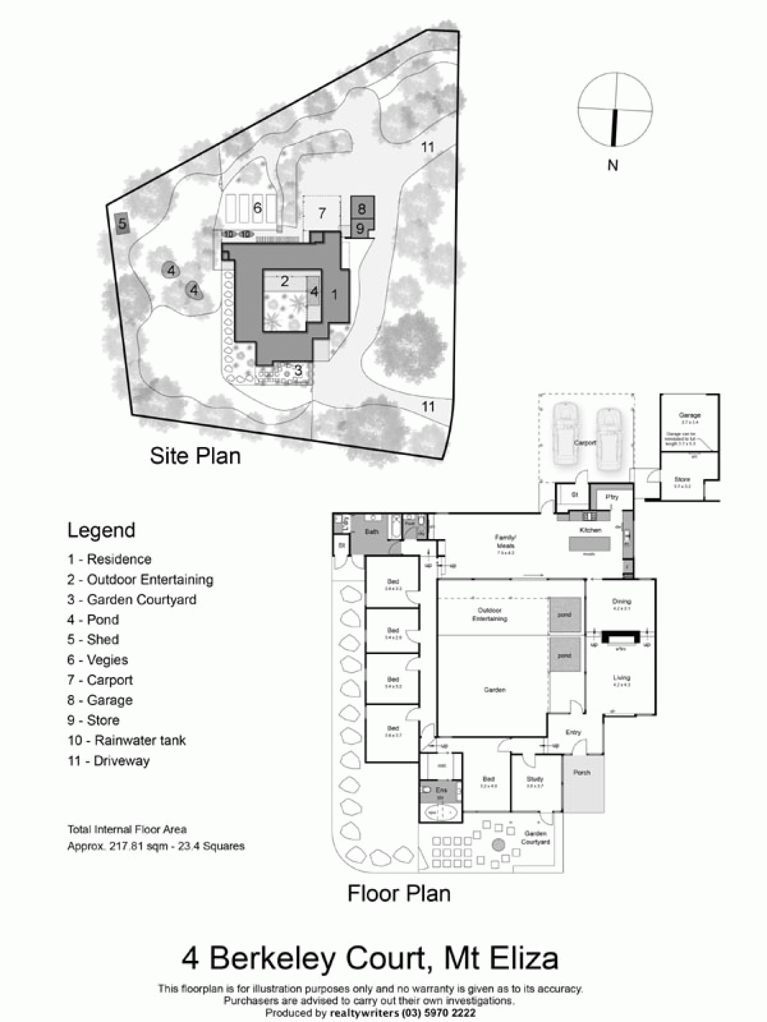 4 Berkeley Court, MOUNT ELIZA VIC 3930 - Floorplan