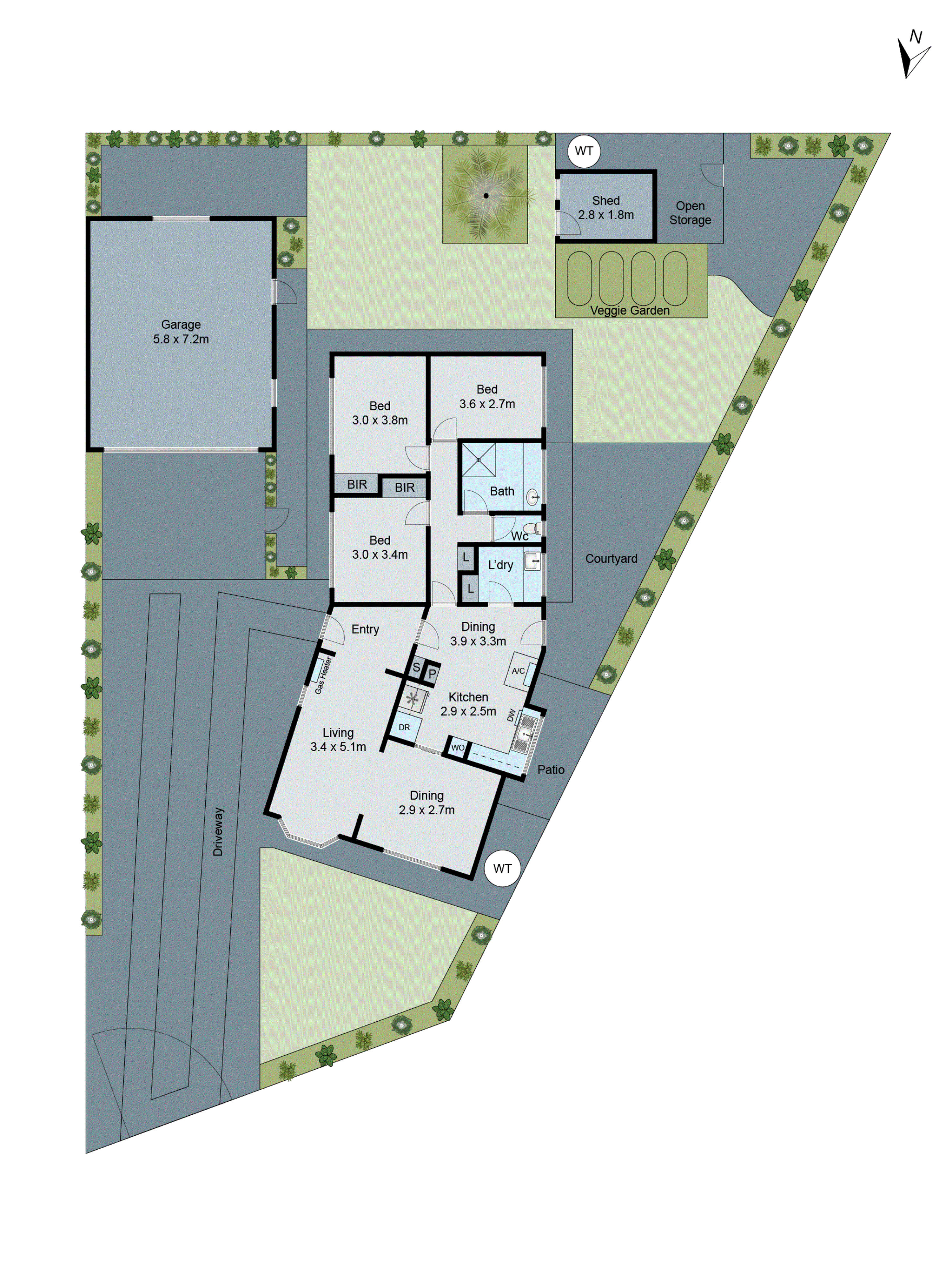 4 Birrilee Court, Grovedale VIC 3216 - Floorplan