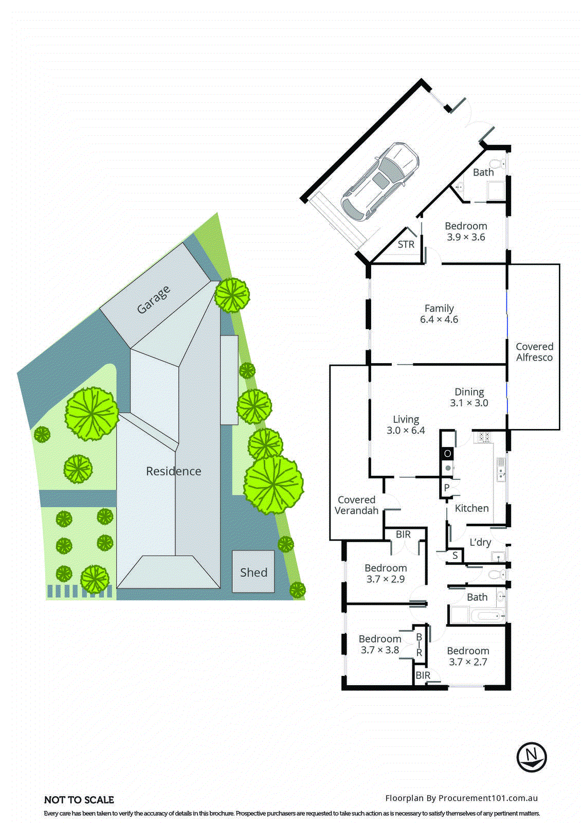 4 Blodorn Court, Keysborough VIC 3173 - Floorplan