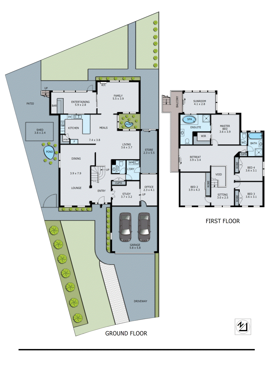 4 Branagan Drive, Aspendale Gardens VIC 3195 - Floorplan
