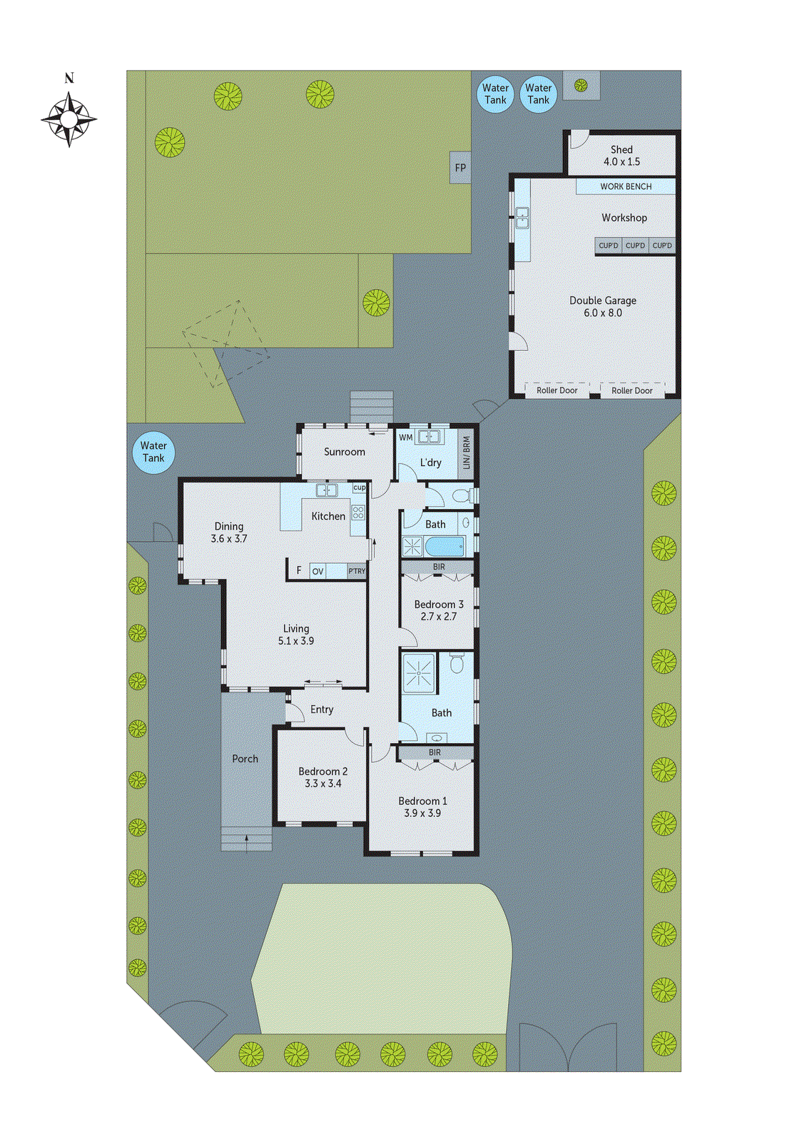 4 Bruce Street, Bell Park VIC 3215 - Floorplan