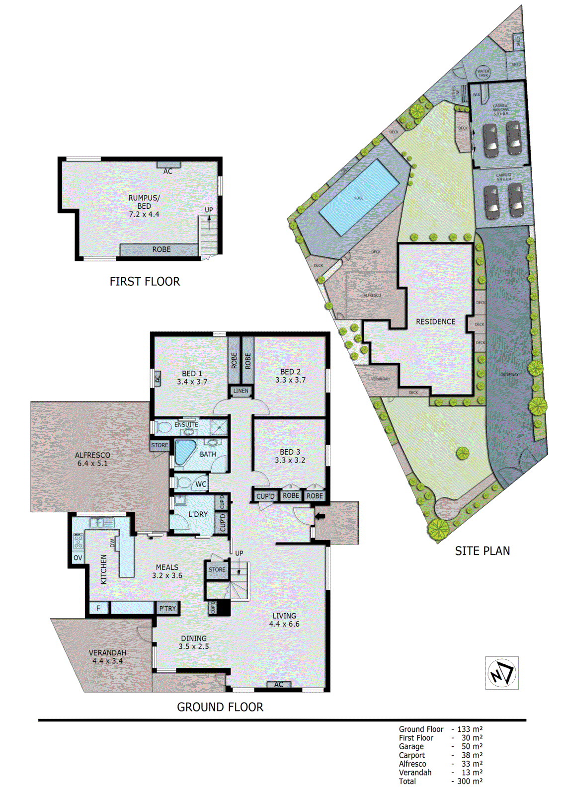 4 Camelia Grove, Cheltenham VIC 3192 - Floorplan