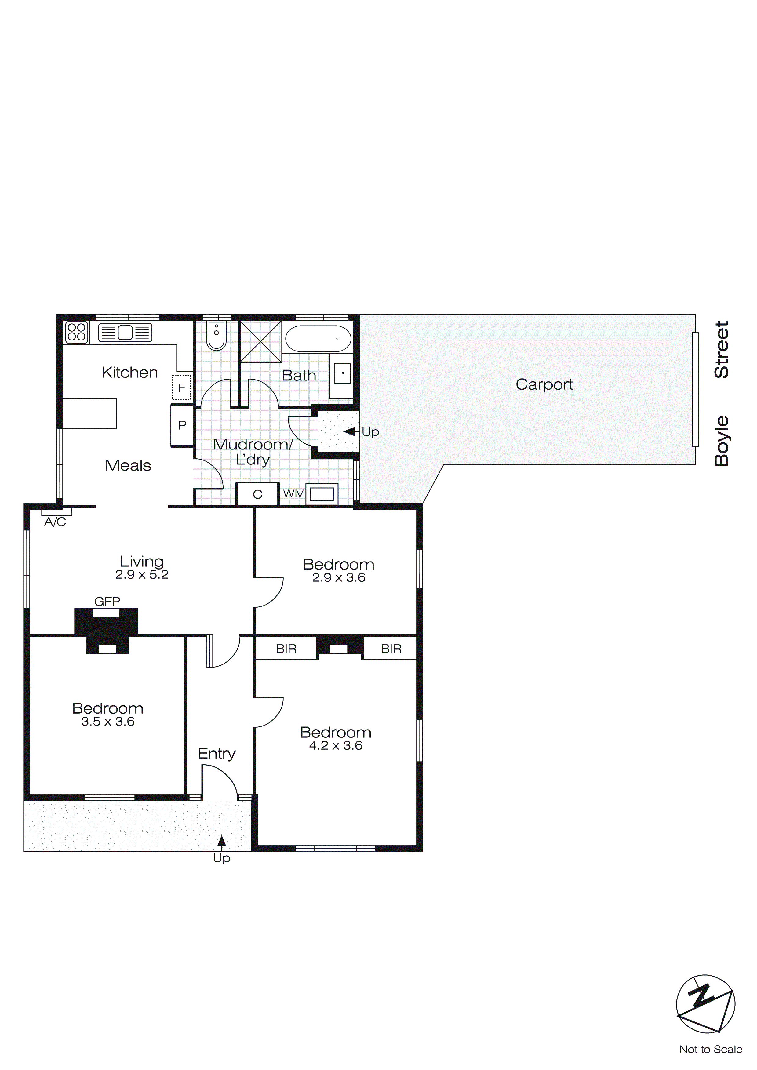 4 Cameron Street, Golden Point VIC 3350 - Floorplan