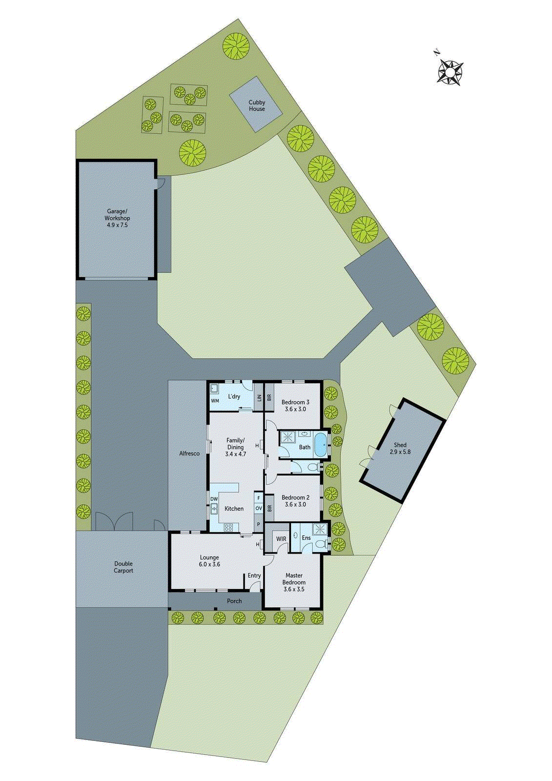 4 Carisbrook Court, Corio VIC 3214 - Floorplan