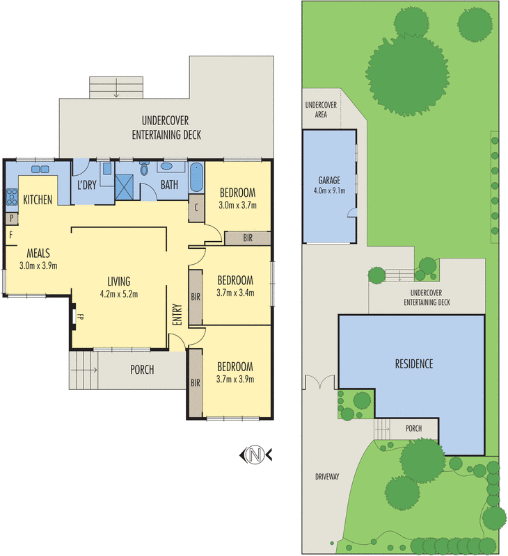 4 Carmichael Road, Oakleigh East VIC 3166 - Floorplan