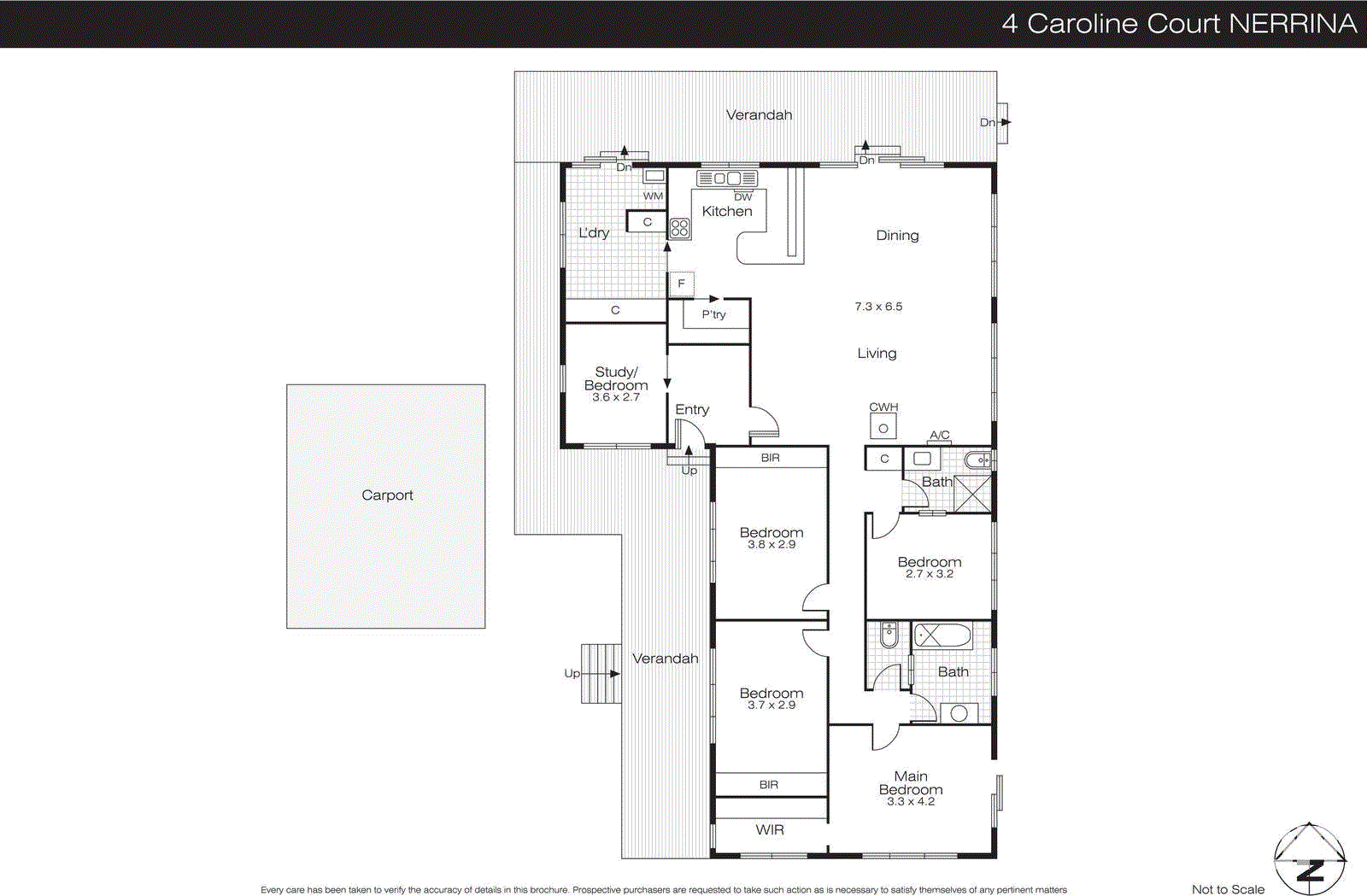 4 Caroline Court, Nerrina VIC 3350 - Floorplan
