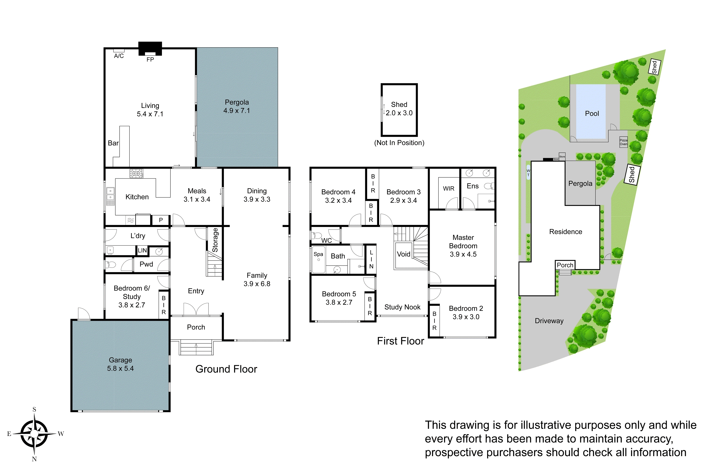 4 Cawley Court, Wantirna South VIC 3152 - Floorplan