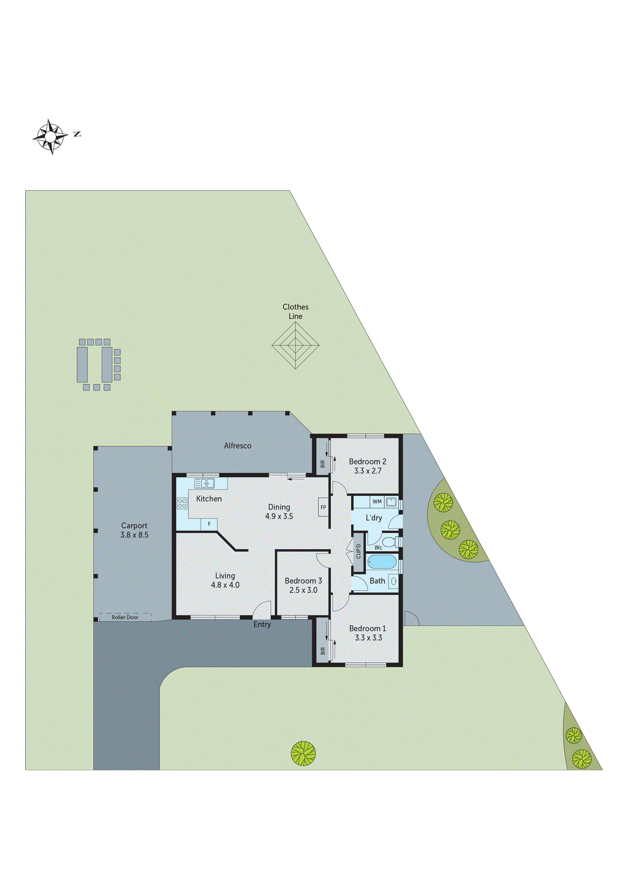 4 Central Road, Clifton Springs VIC 3222 - Floorplan