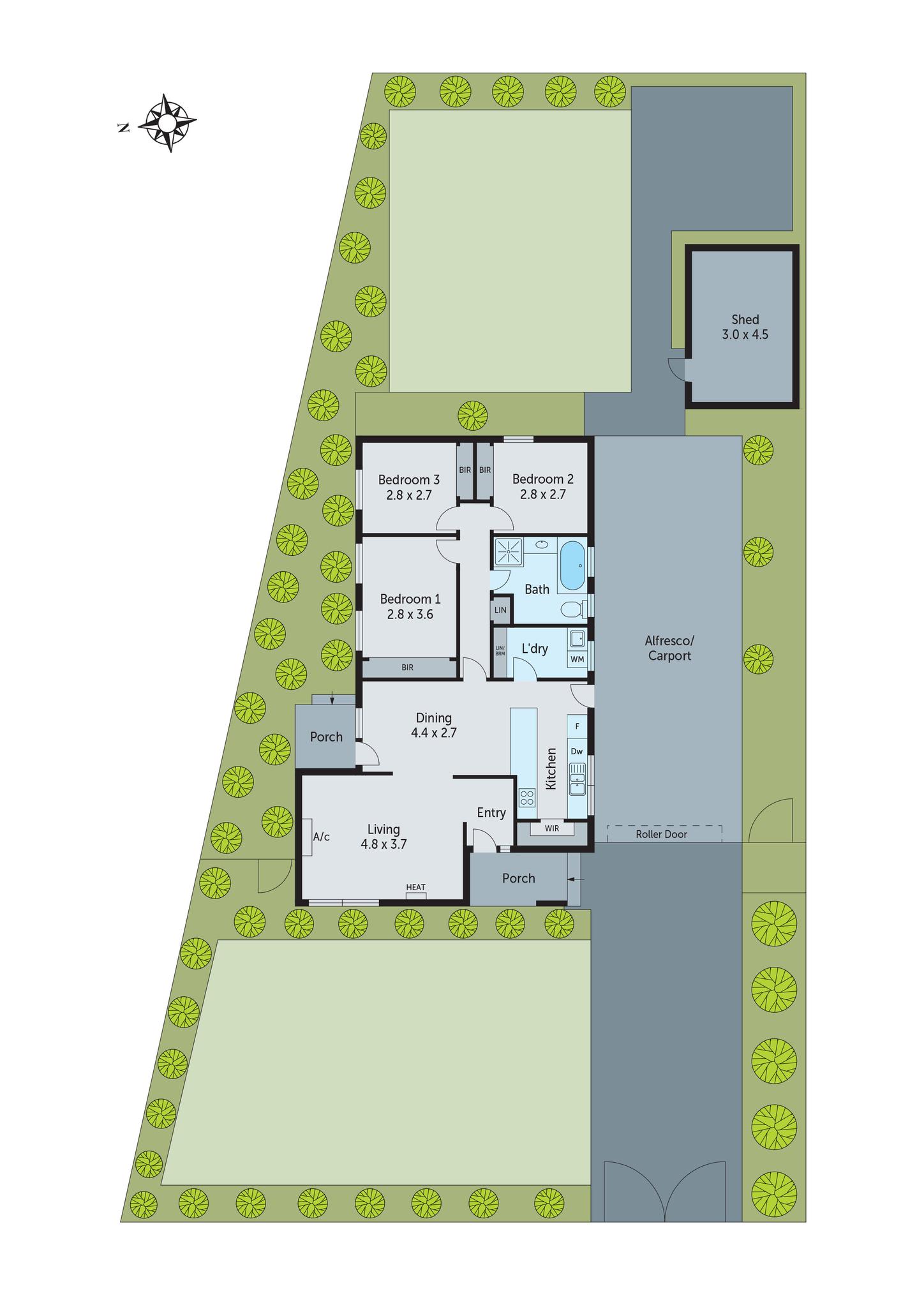 4 Cheshire Street, CORIO VIC 3214 - Floorplan