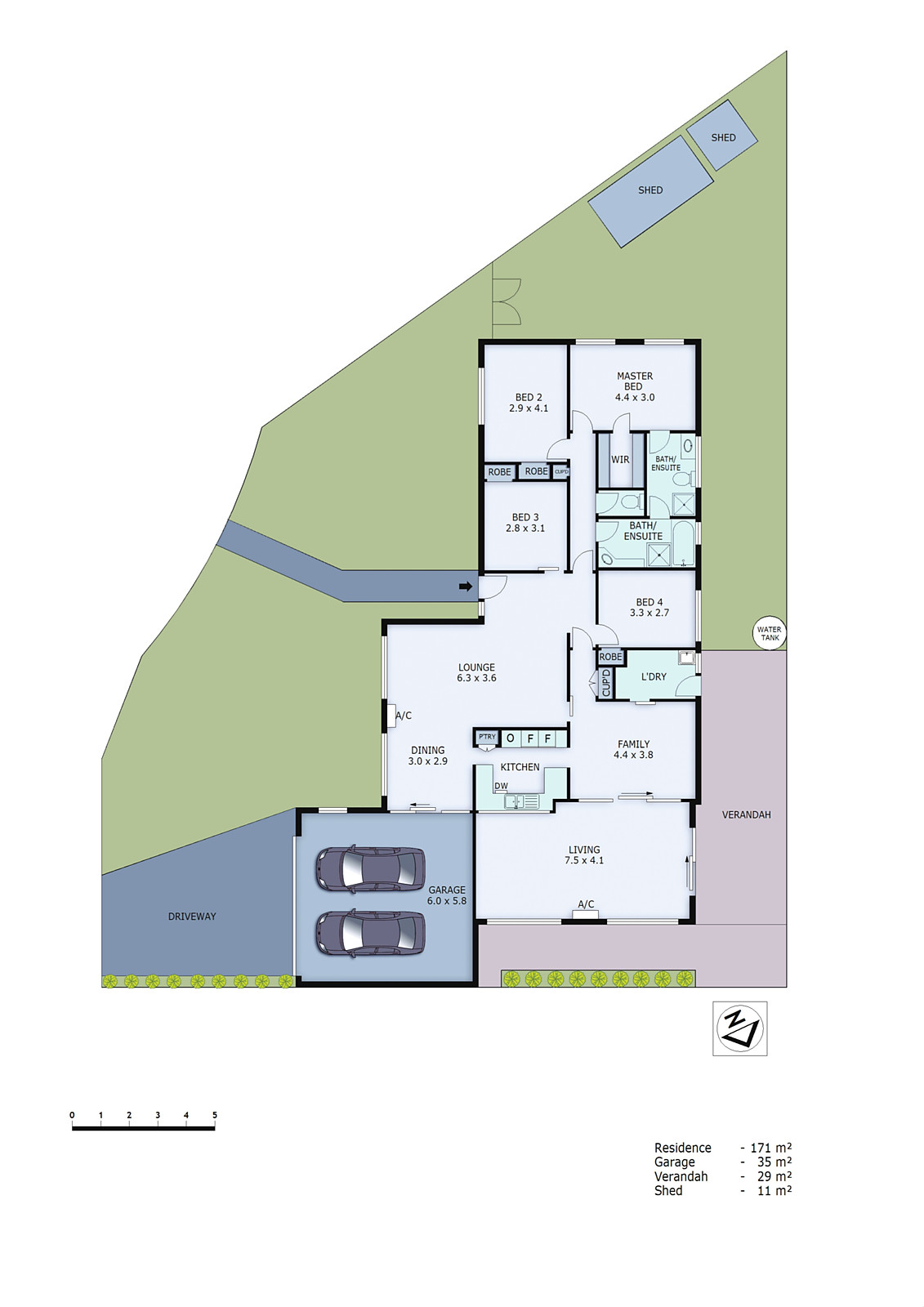 4 Chivers Court, Dingley Village VIC 3172 - Floorplan