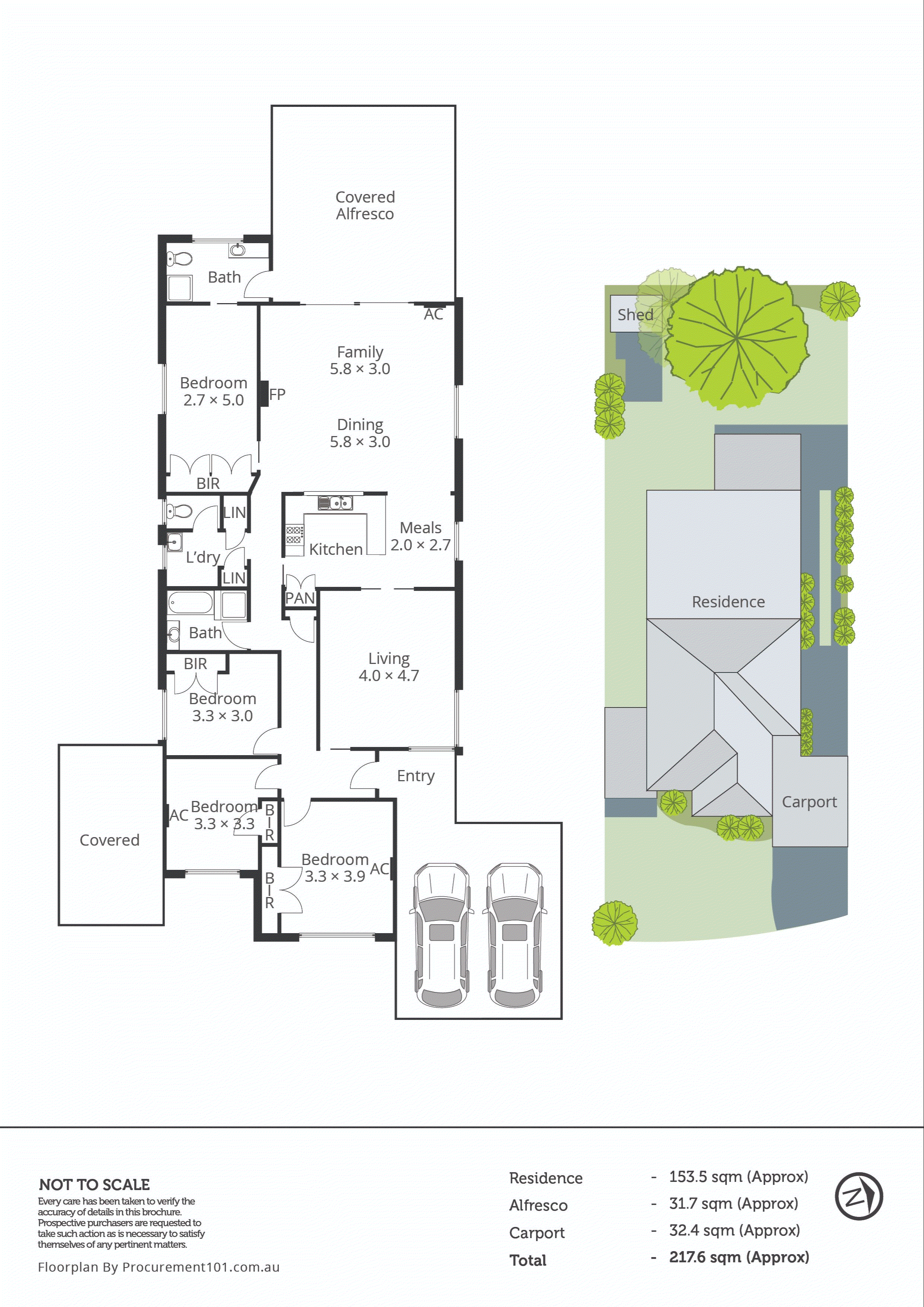 4 Claremont Crescent, Keysborough VIC 3173 - Floorplan