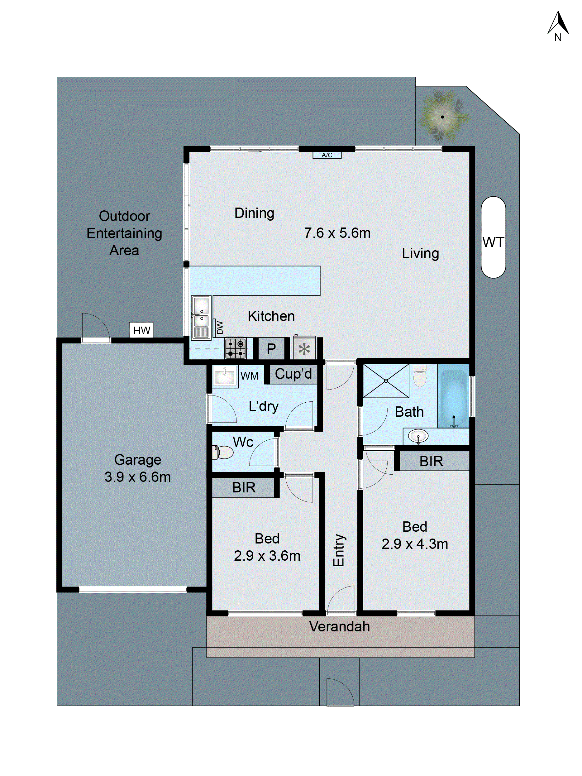 4 Clarendon Street, Newtown VIC 3220 - Floorplan