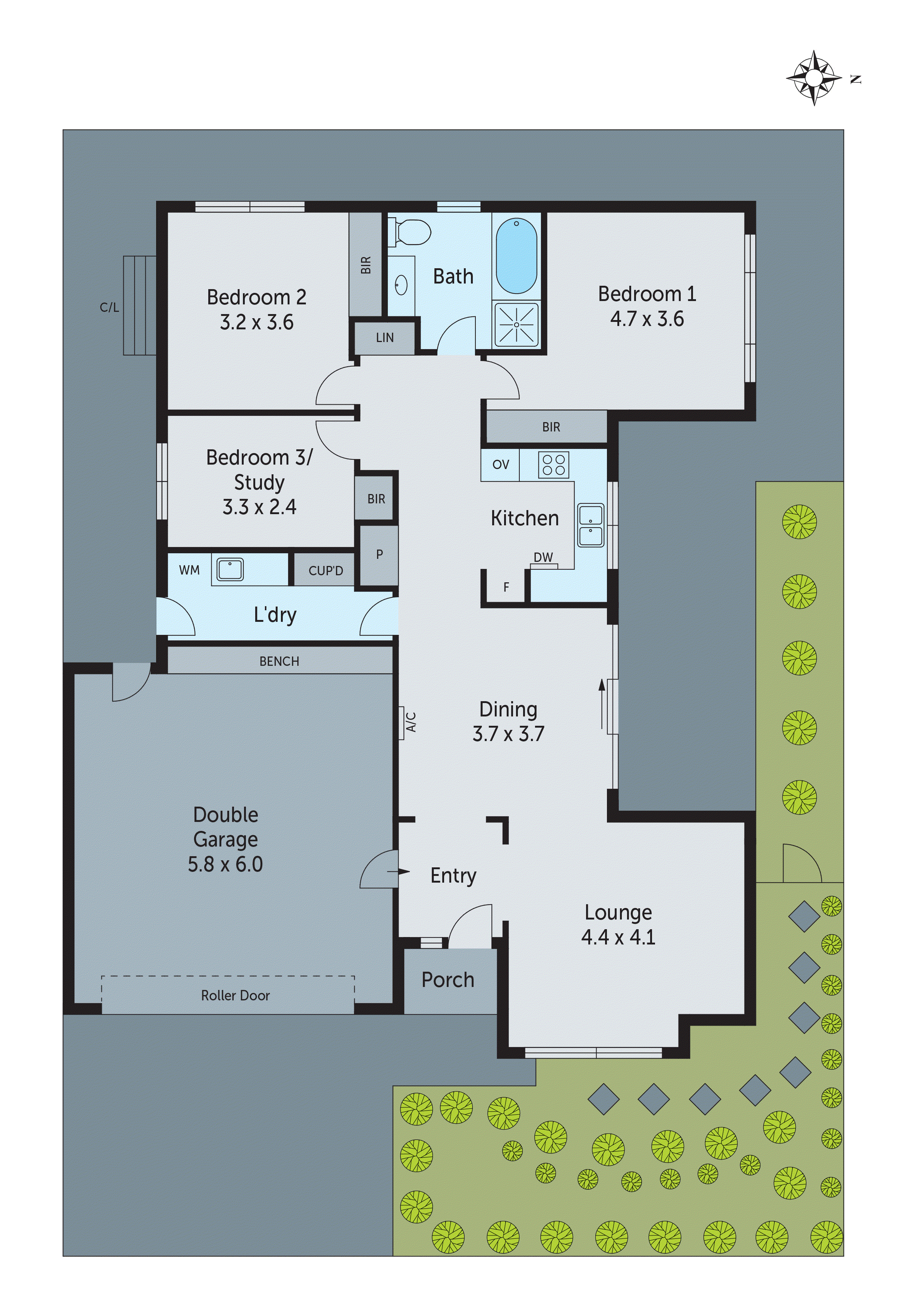 4 Clydesdale Way, Highton VIC 3216 - Floorplan