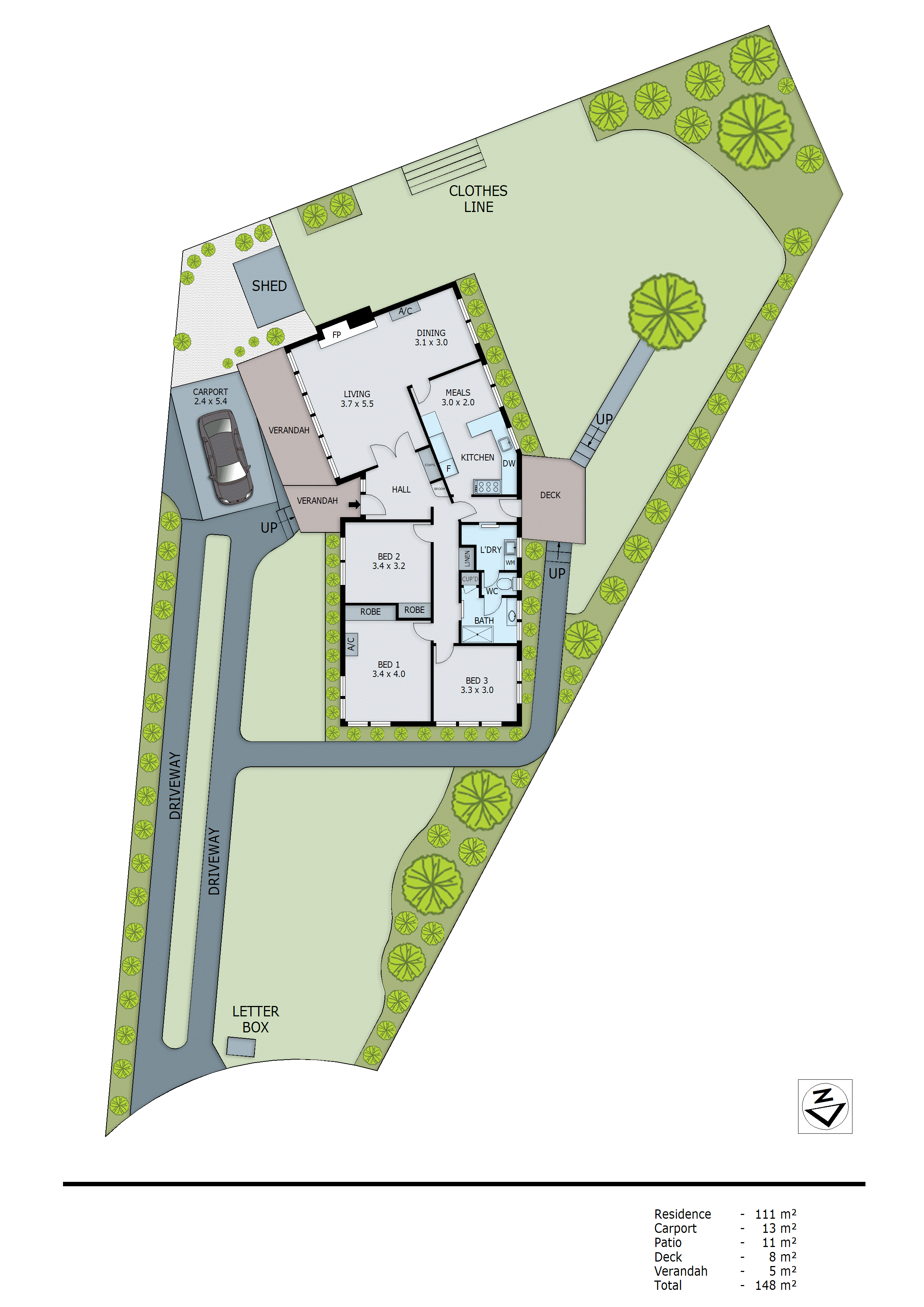 4 Connell Close, Dingley Village VIC 3172 - Floorplan