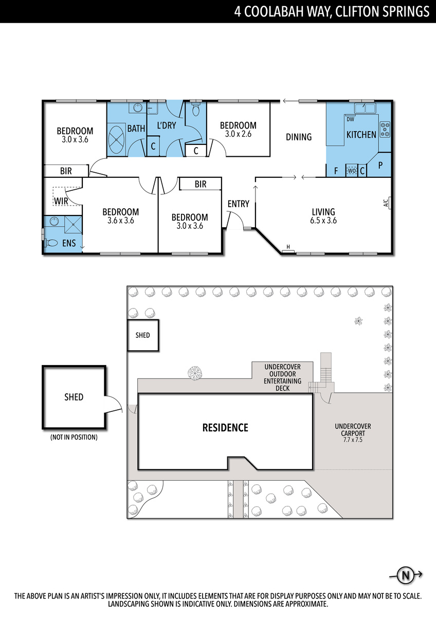 4 Coolabah Way, CLIFTON SPRINGS VIC 3222 - Floorplan