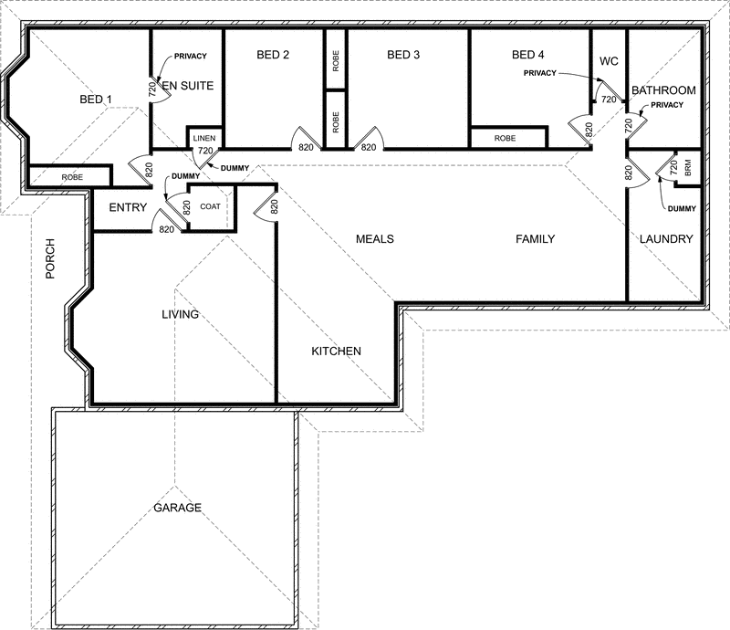 4 Cornwall Street, Wendouree VIC 3355 - Floorplan