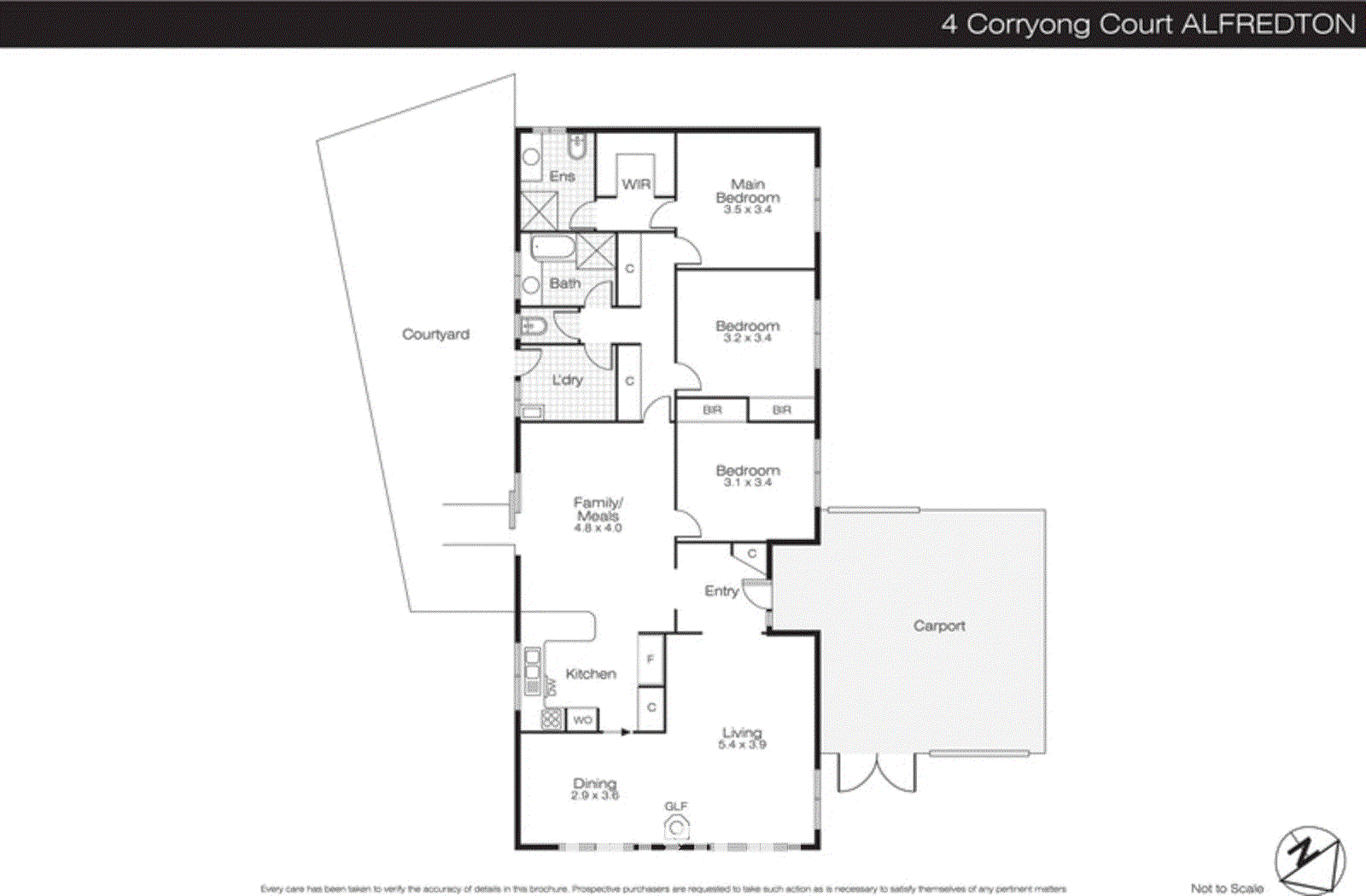 4 Corryong Court, Alfredton VIC 3350 - Floorplan