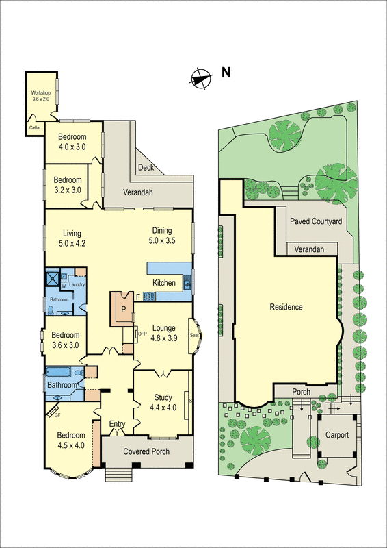 4 Coryule Avenue, Mentone VIC 3194 - Floorplan