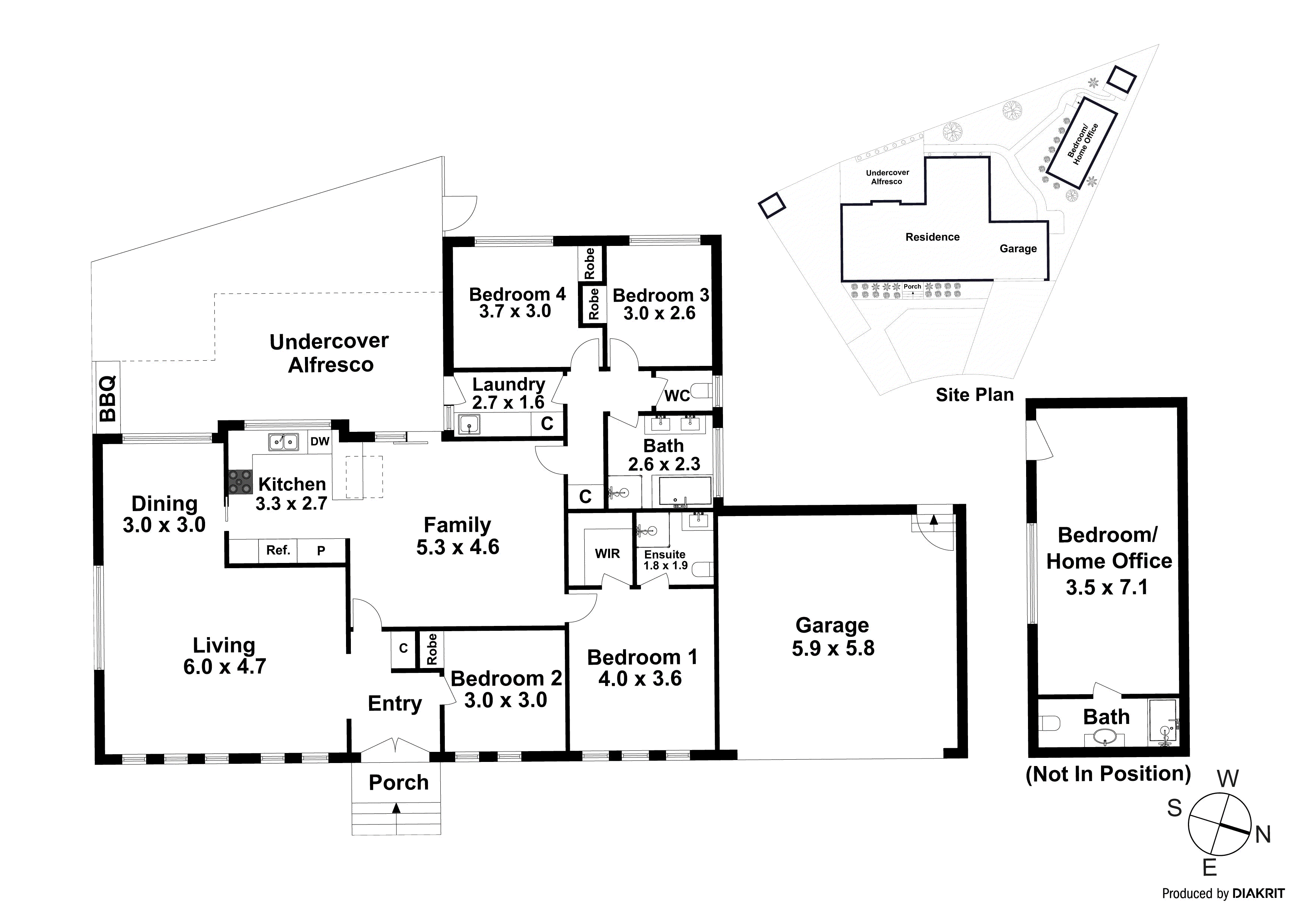 4 Cronia Court, Wheelers Hill VIC 3150 - Floorplan