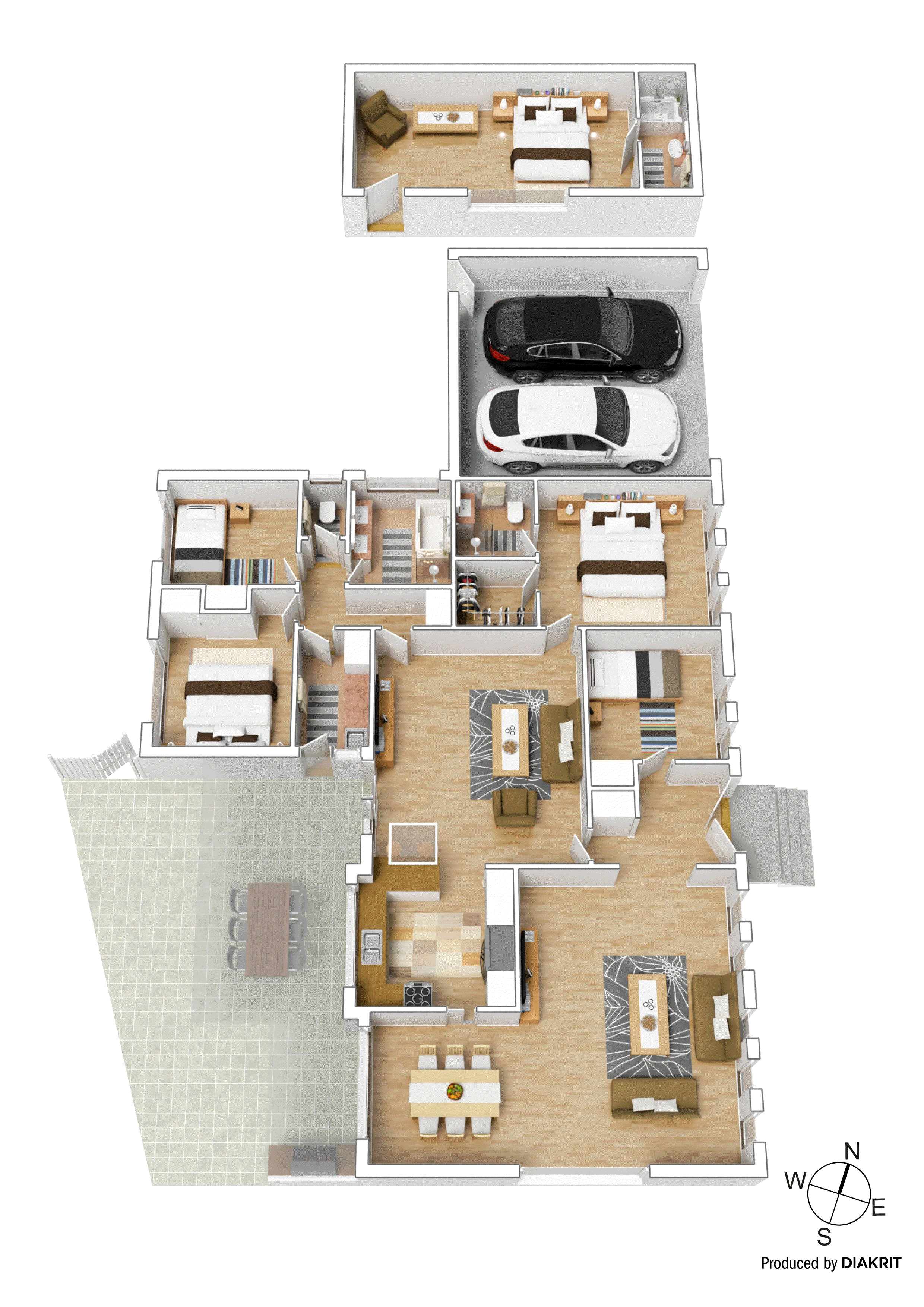 4 Cronia Court, Wheelers Hill VIC 3150 - Floorplan