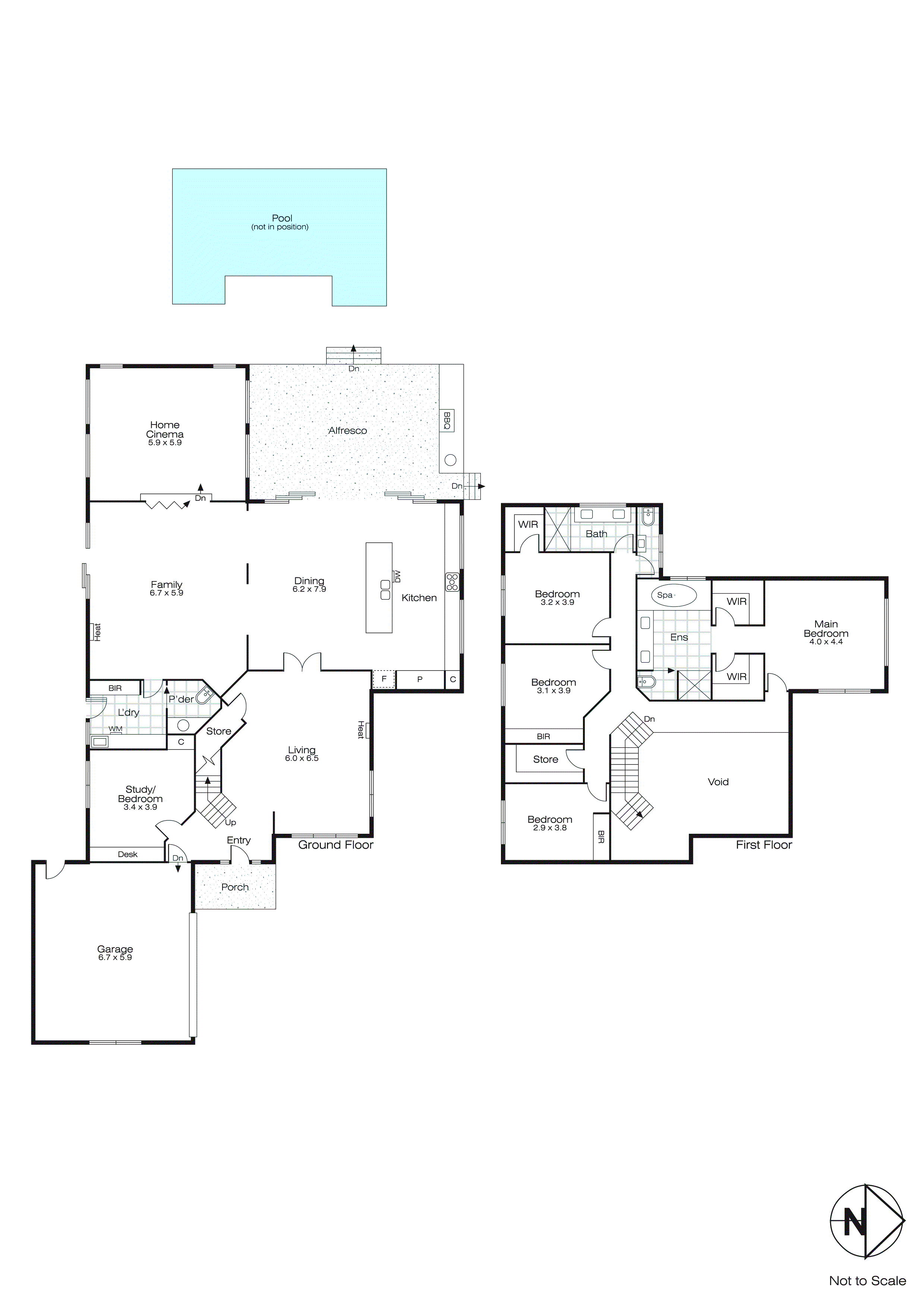 4 Currawong Court, Mount Helen VIC 3350 - Floorplan