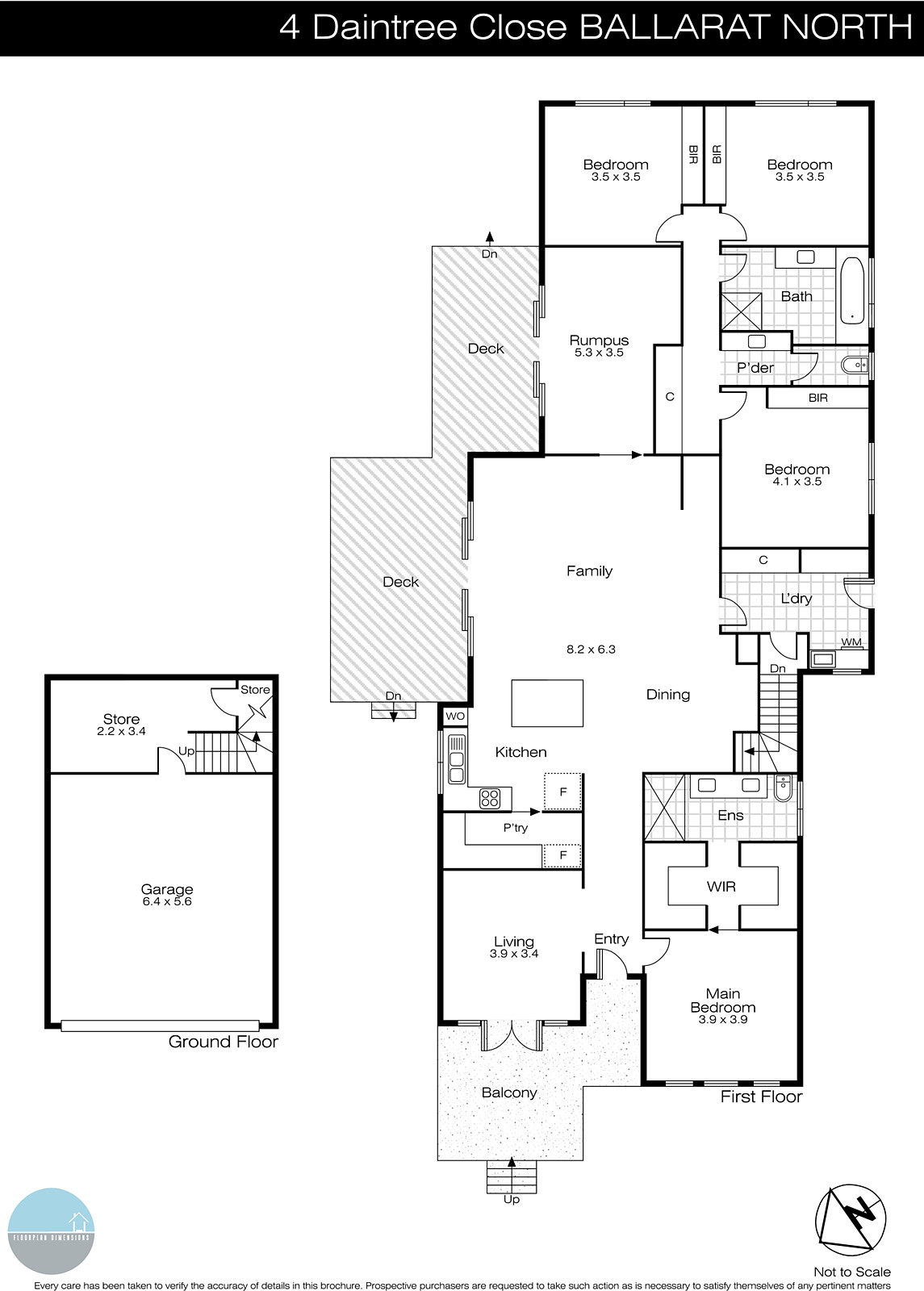 4 Daintree Close, Ballarat North VIC 3350 - Floorplan