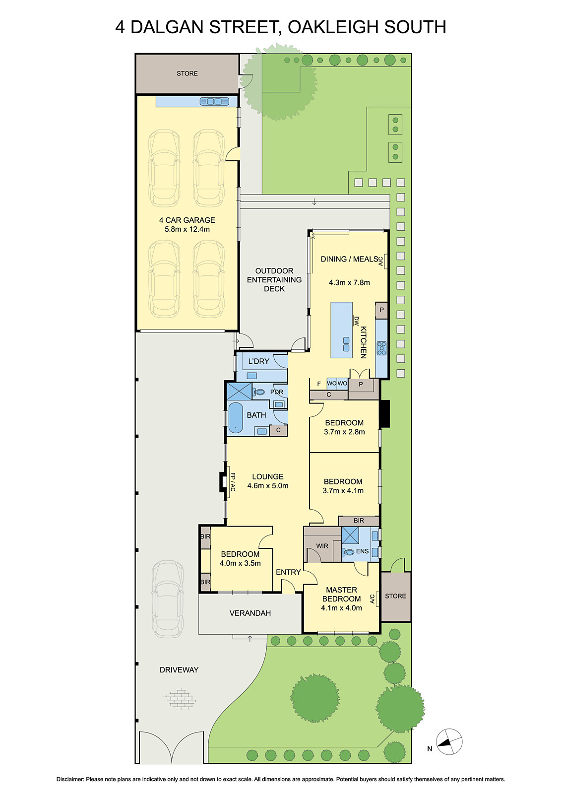 4 Dalgan Street, Oakleigh South VIC 3167 - Floorplan