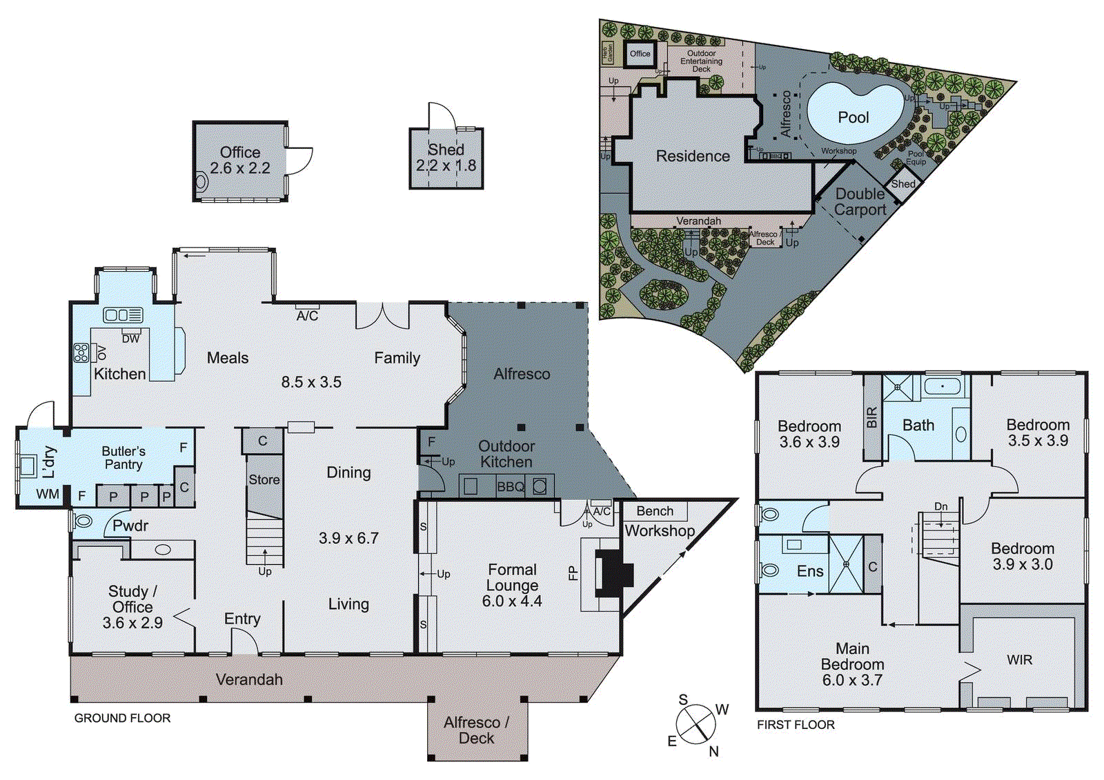 4 Danielle Close, Wheelers Hill VIC 3150 - Floorplan