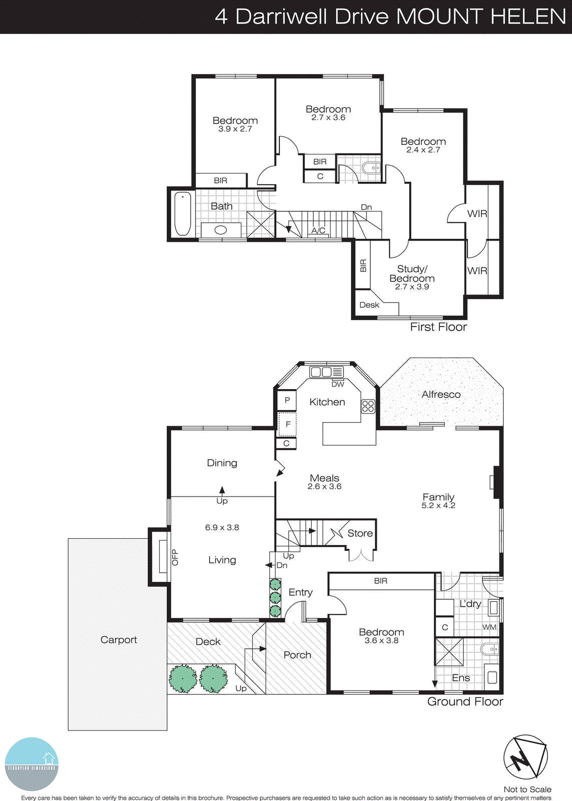 4 Darriwell Drive, Mount Helen VIC 3350 - Floorplan