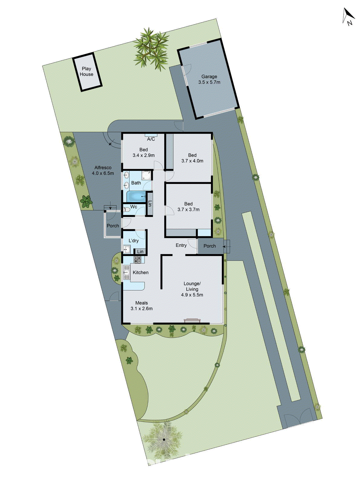 4 Darriwill Street, Bell Post Hill VIC 3215 - Floorplan