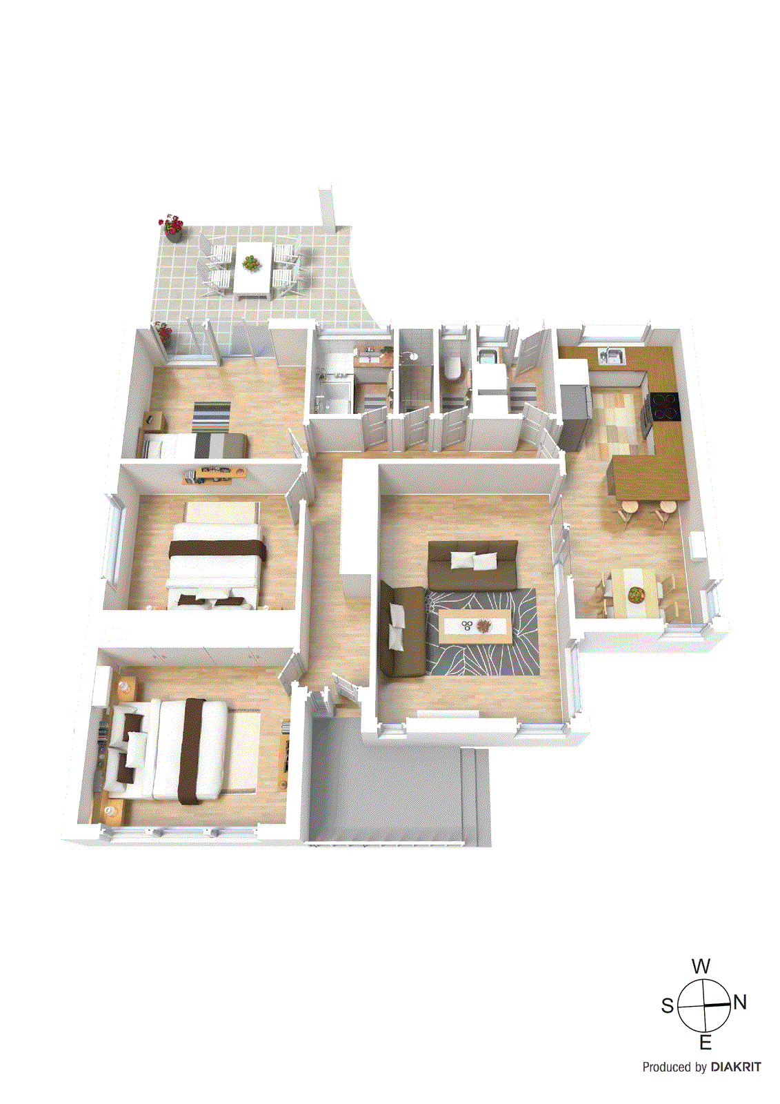 4 Davor Court, Burwood East VIC 3151 - Floorplan