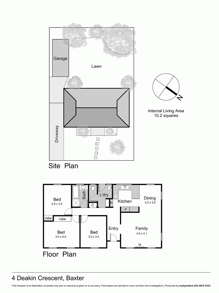 4 Deakin Crescent, BAXTER VIC 3911 - Floorplan