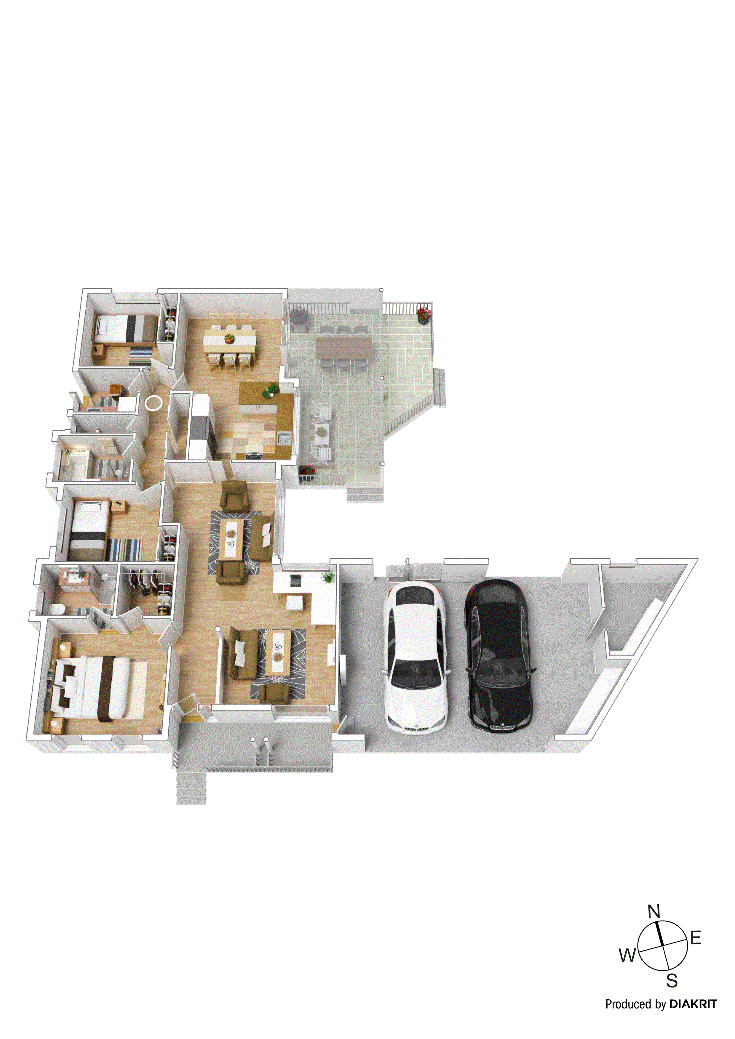 4 Densham Court, Wantirna South VIC 3152 - Floorplan