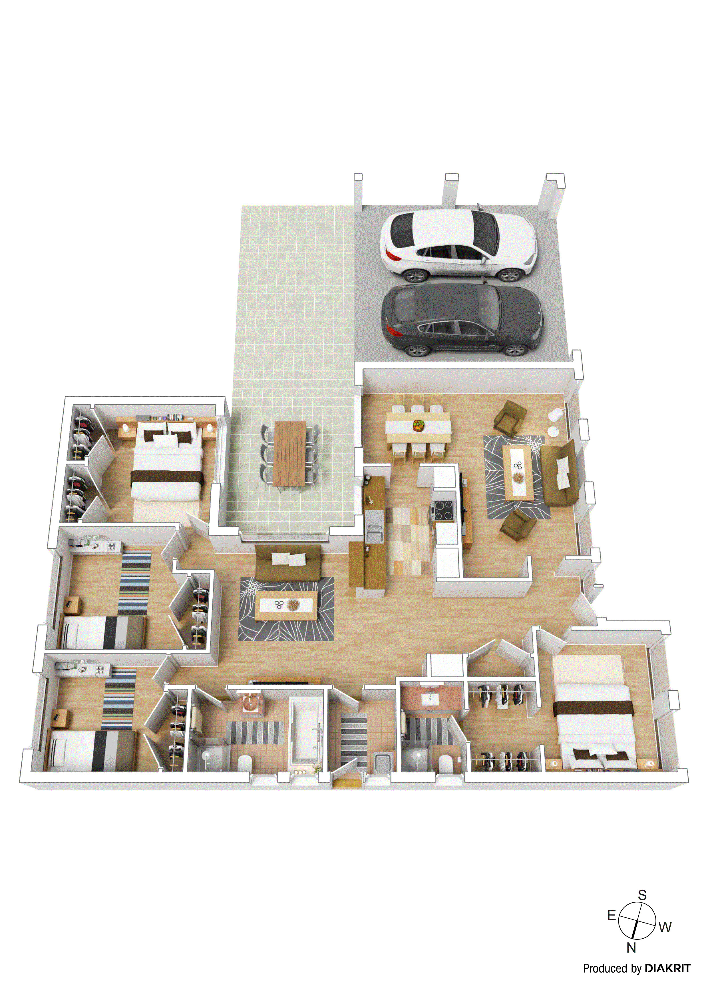 4 Dobell Court, Scoresby VIC 3179 - Floorplan