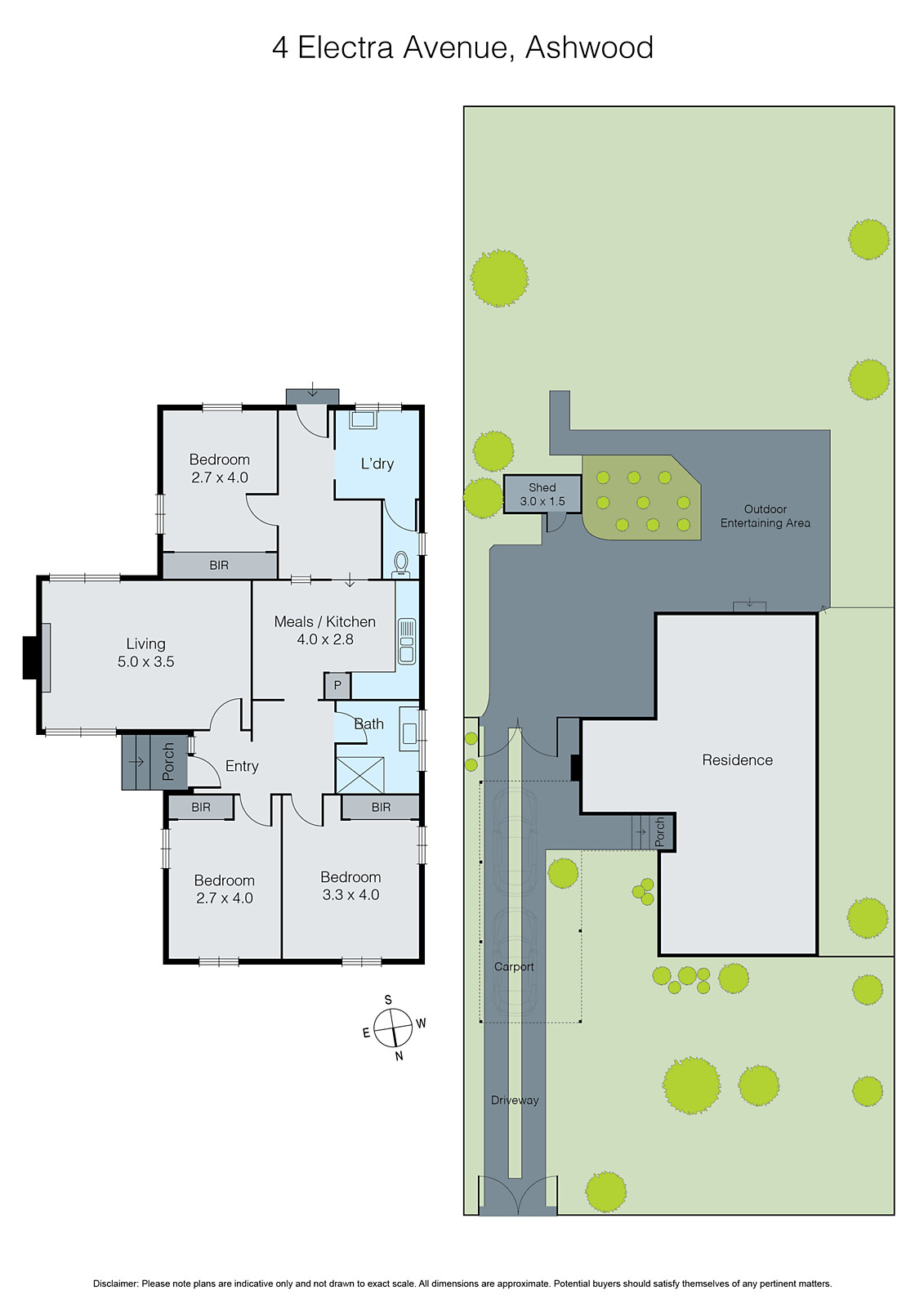 4 Electra Avenue, Ashwood VIC 3147 - Floorplan
