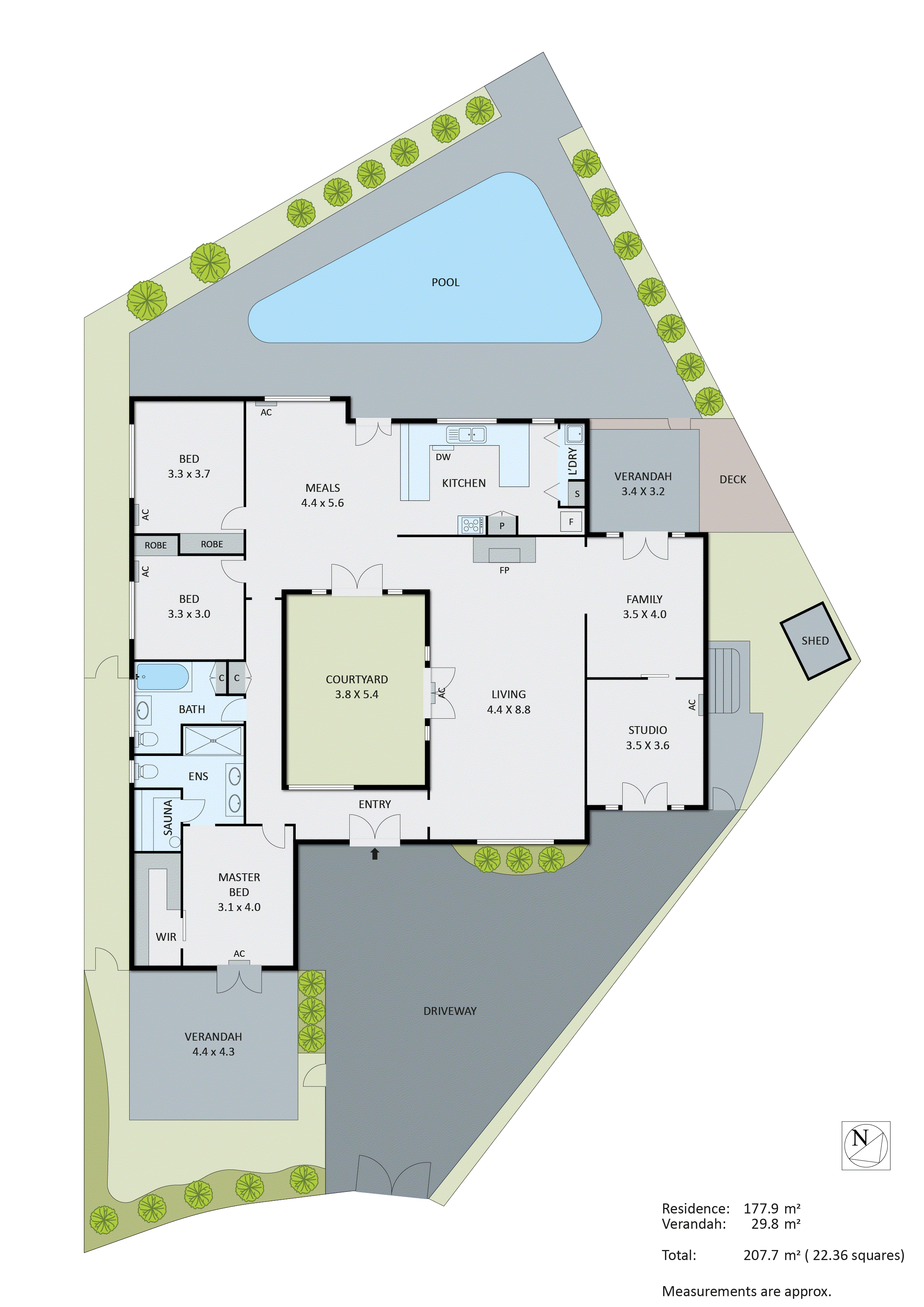 4 Ely Court, Dingley Village VIC 3172 - Floorplan