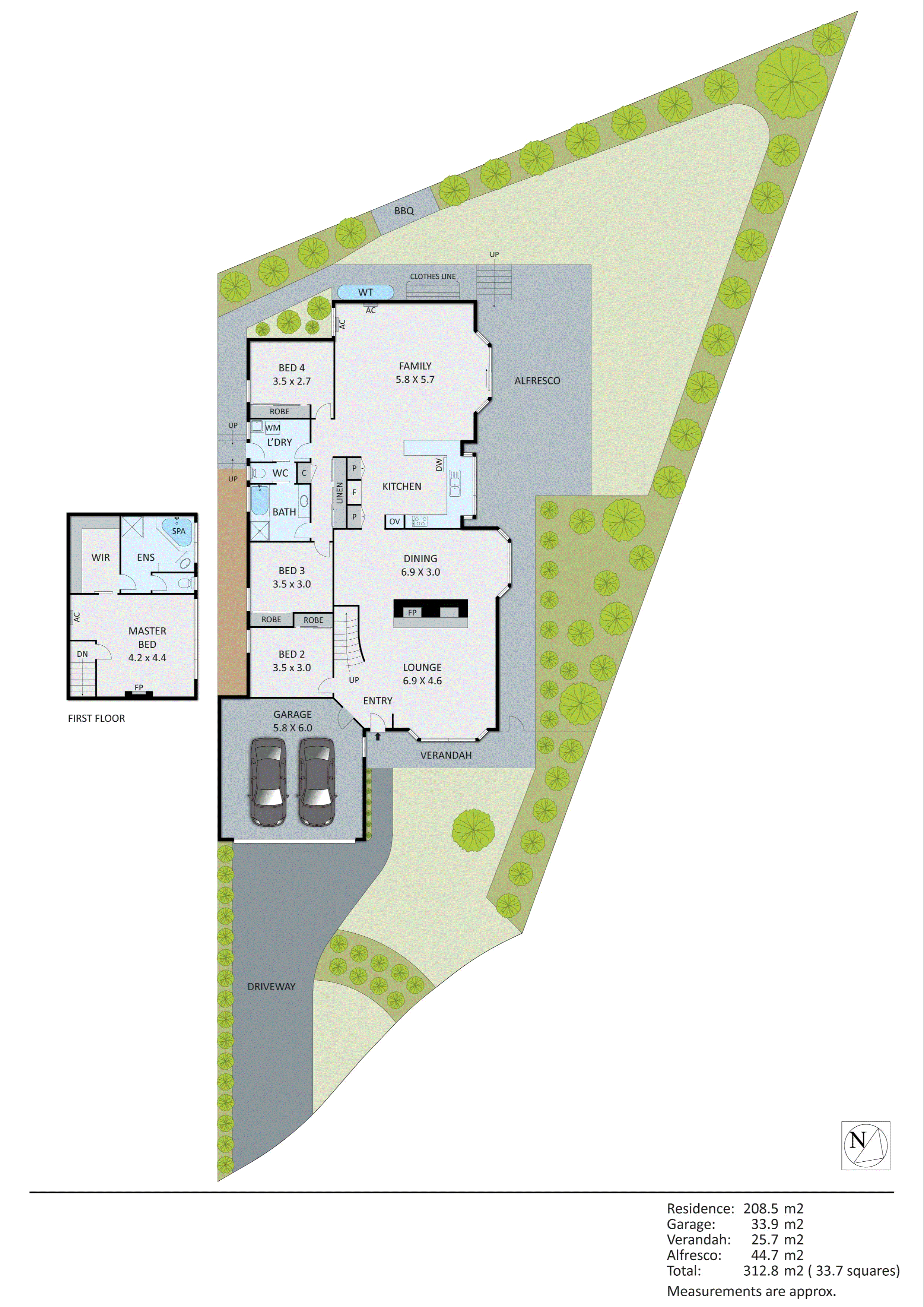 4 Emma Place, Dingley Village VIC 3172 - Floorplan