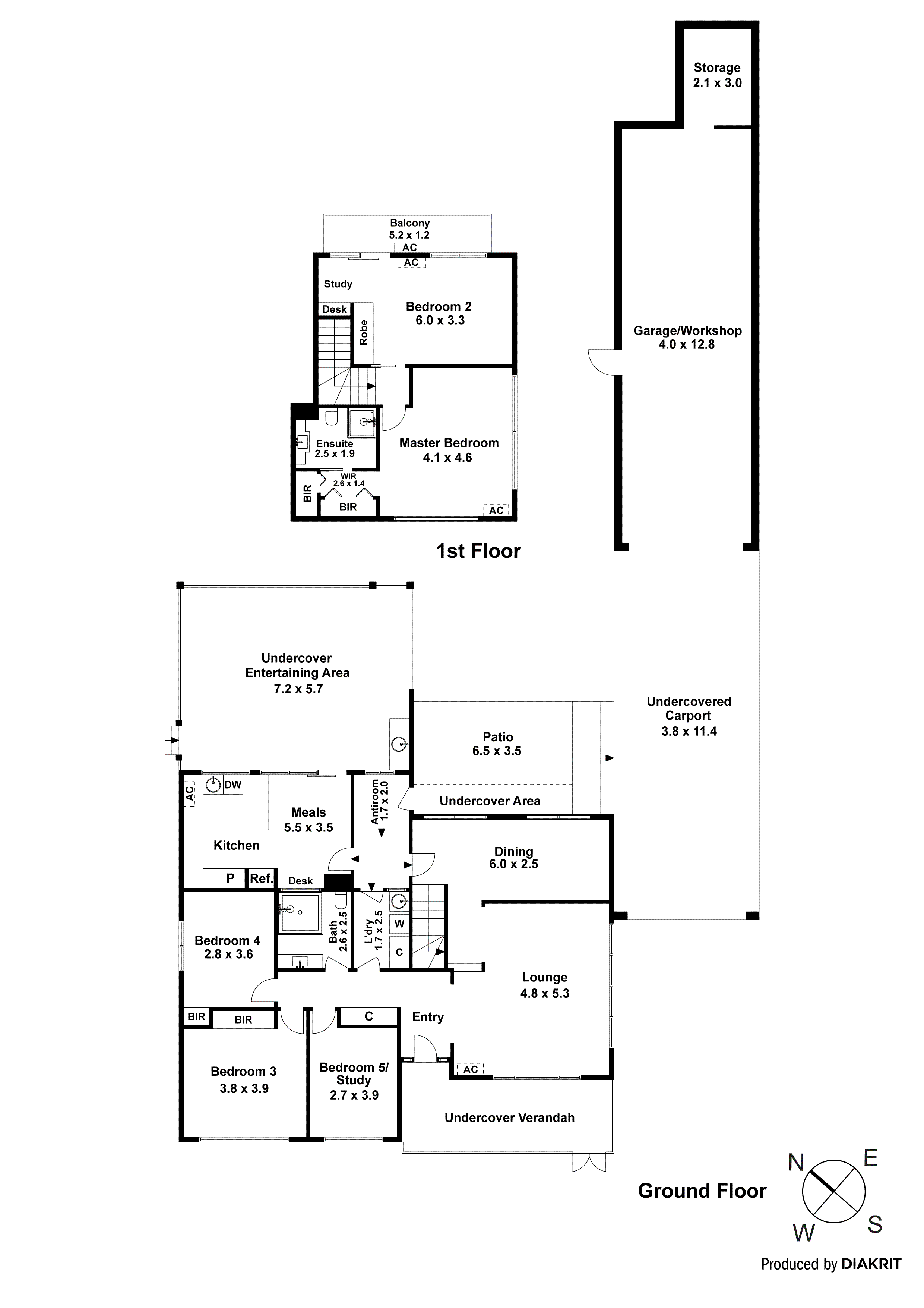 4 Enrica Place, Wheelers Hill VIC 3150 - Floorplan