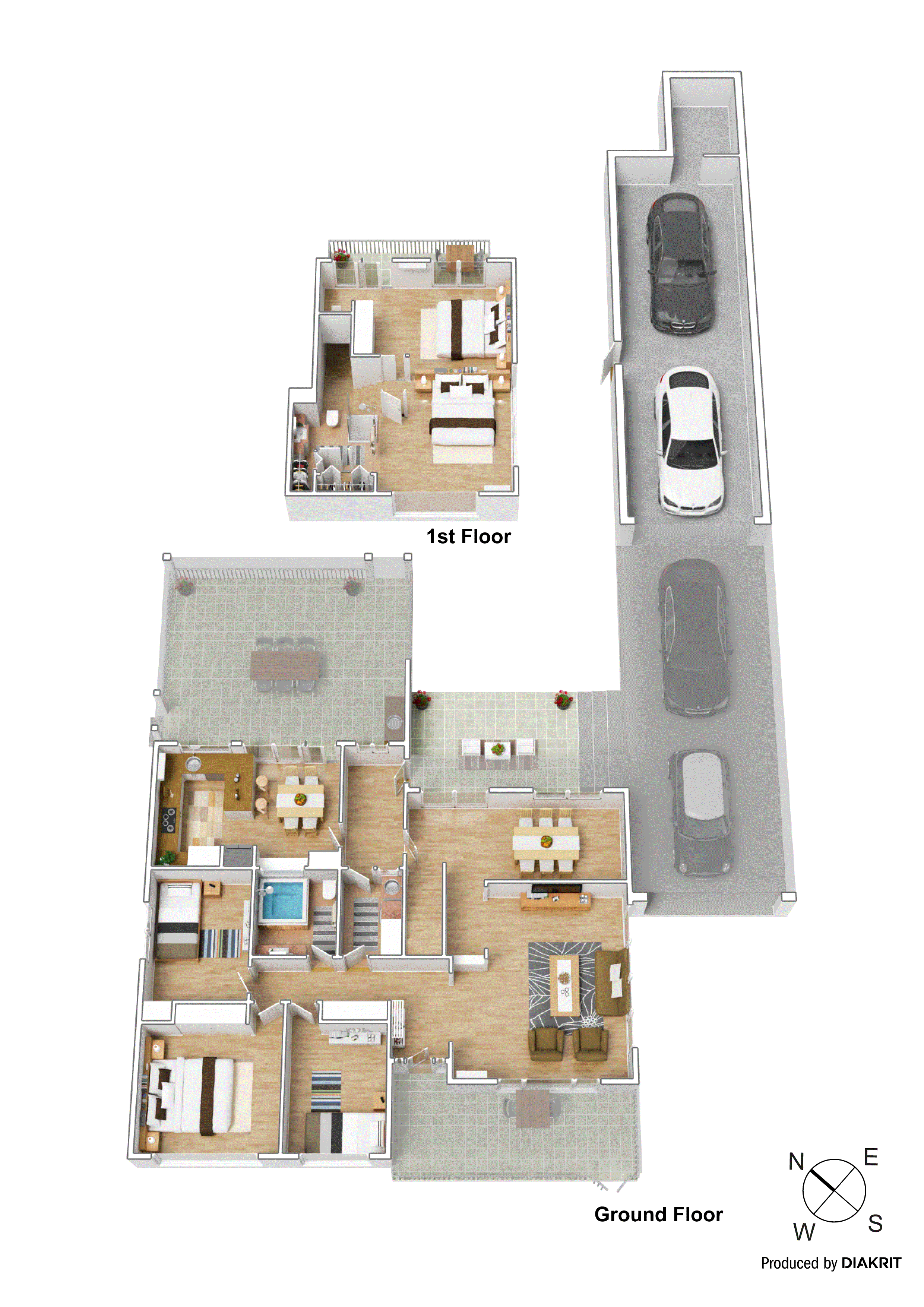 4 Enrica Place, Wheelers Hill VIC 3150 - Floorplan