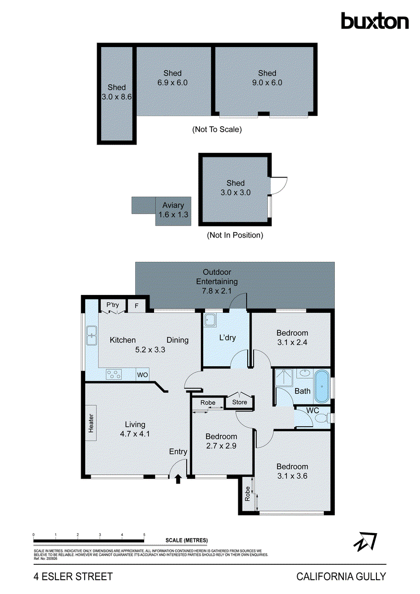 4 Esler Street, California Gully VIC 3556 - Floorplan