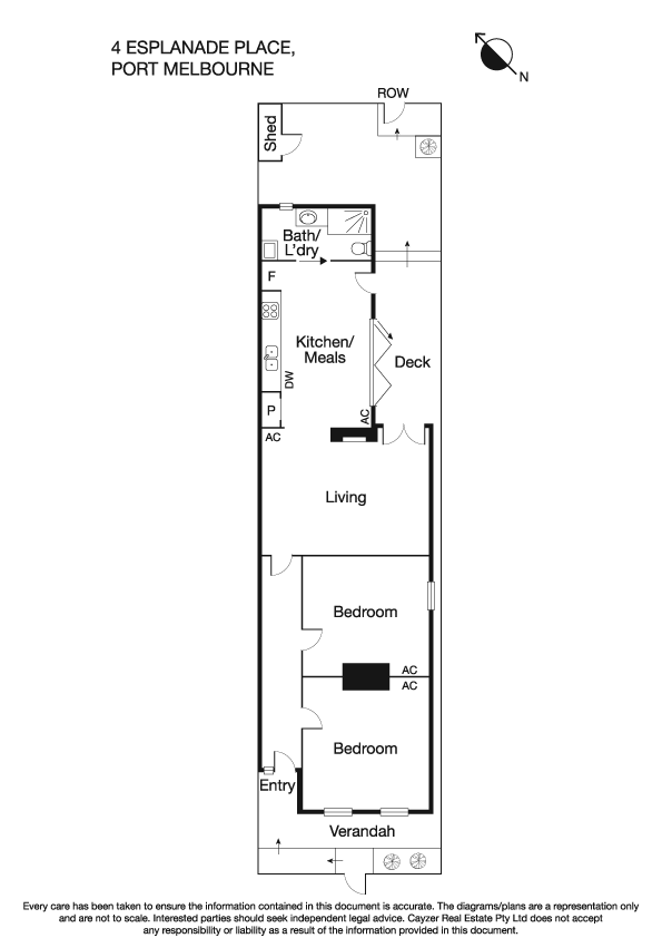 4 Esplanade Place, PORT MELBOURNE VIC 3207 - Floorplan