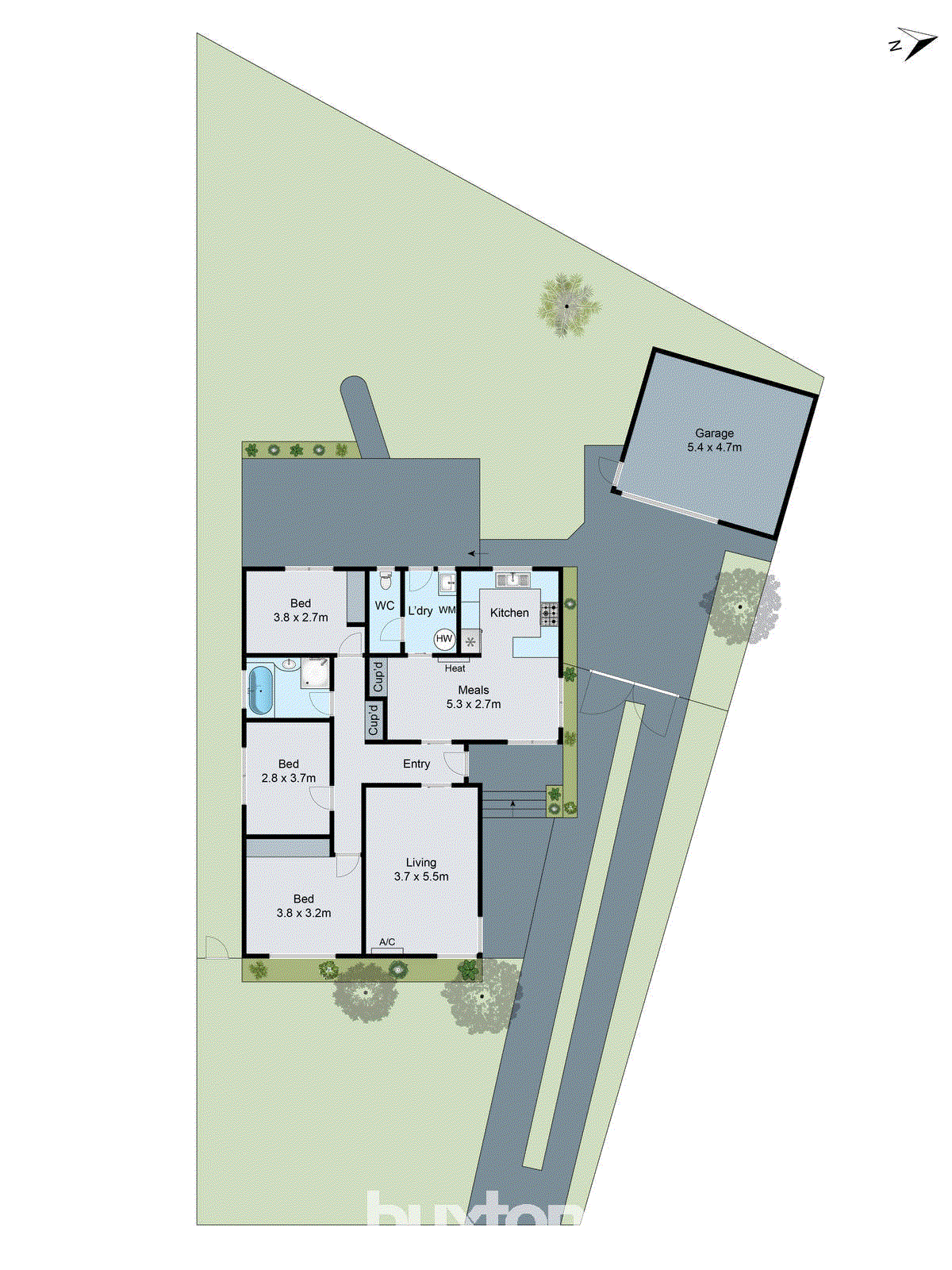 4 Fairfield Avenue, Belmont VIC 3216 - Floorplan